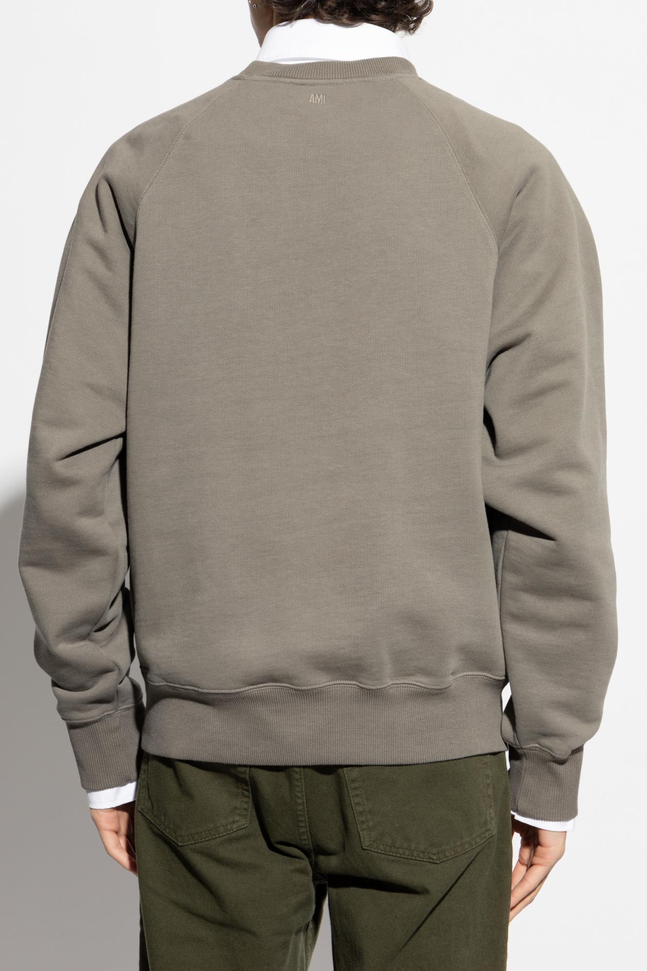 Ami Alexandre Mattiussi Ami Paris Sweatshirt In Grey