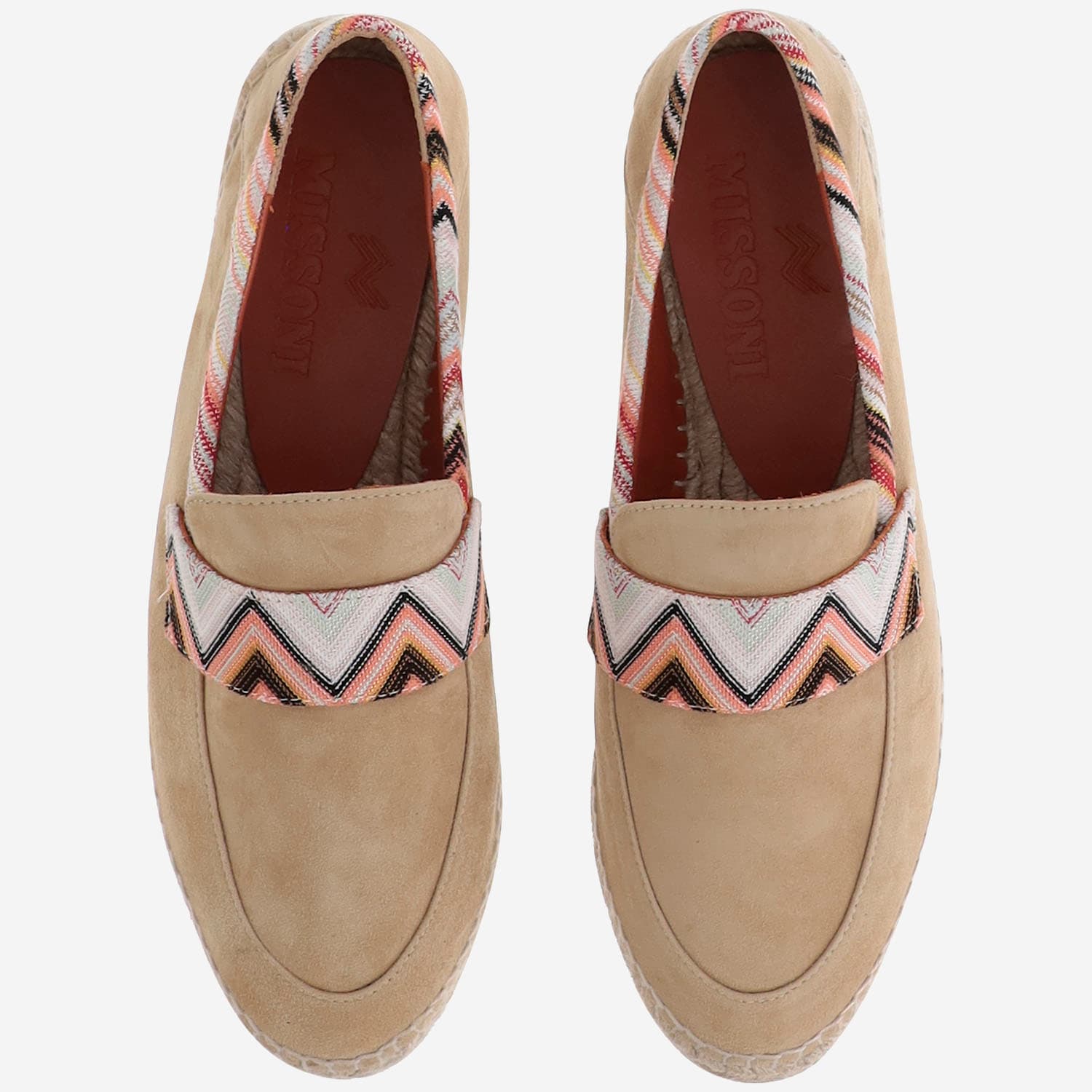 Missoni Viscose Blend Espadrilles With Zigzag Pattern