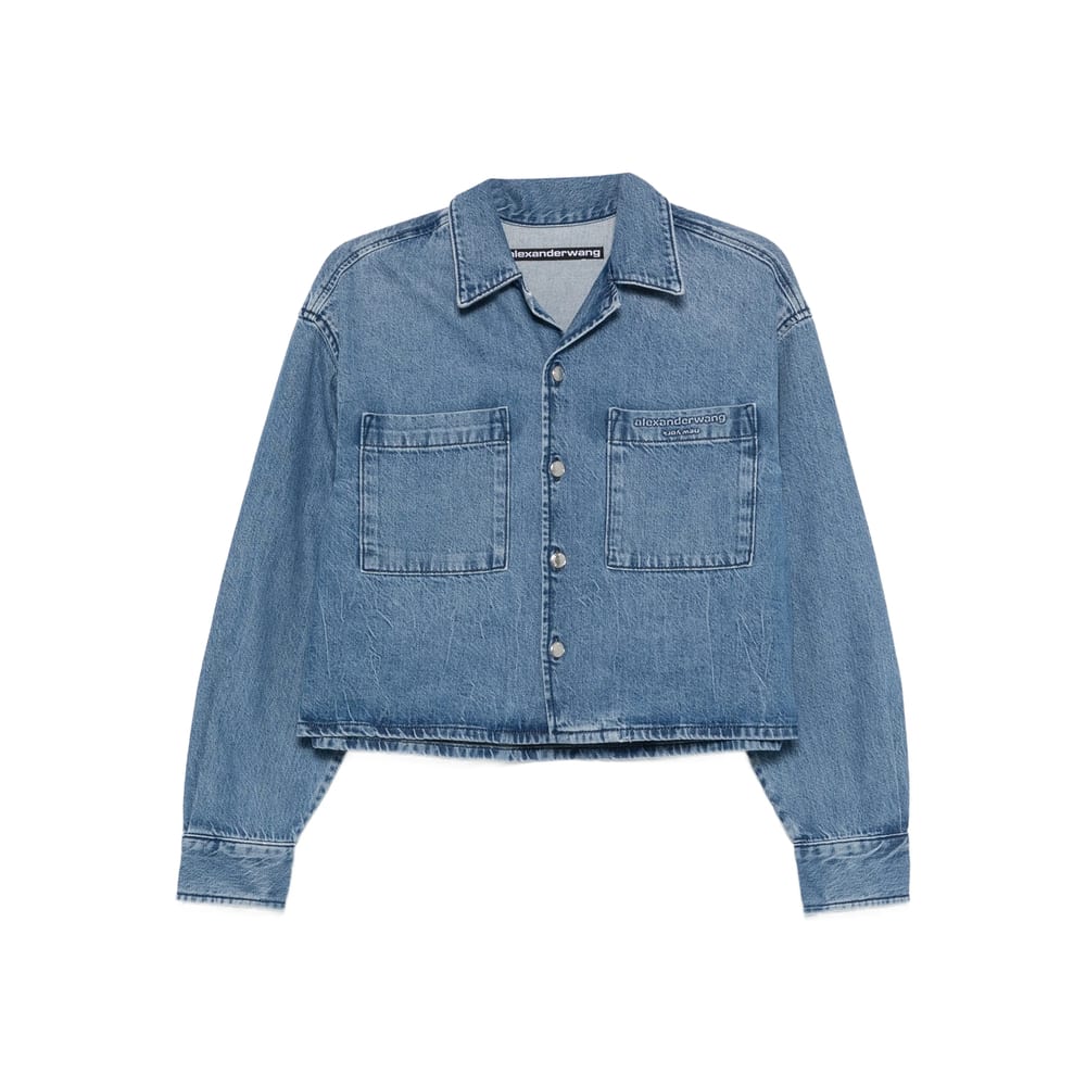 Alexander Wang Shirt In Blue