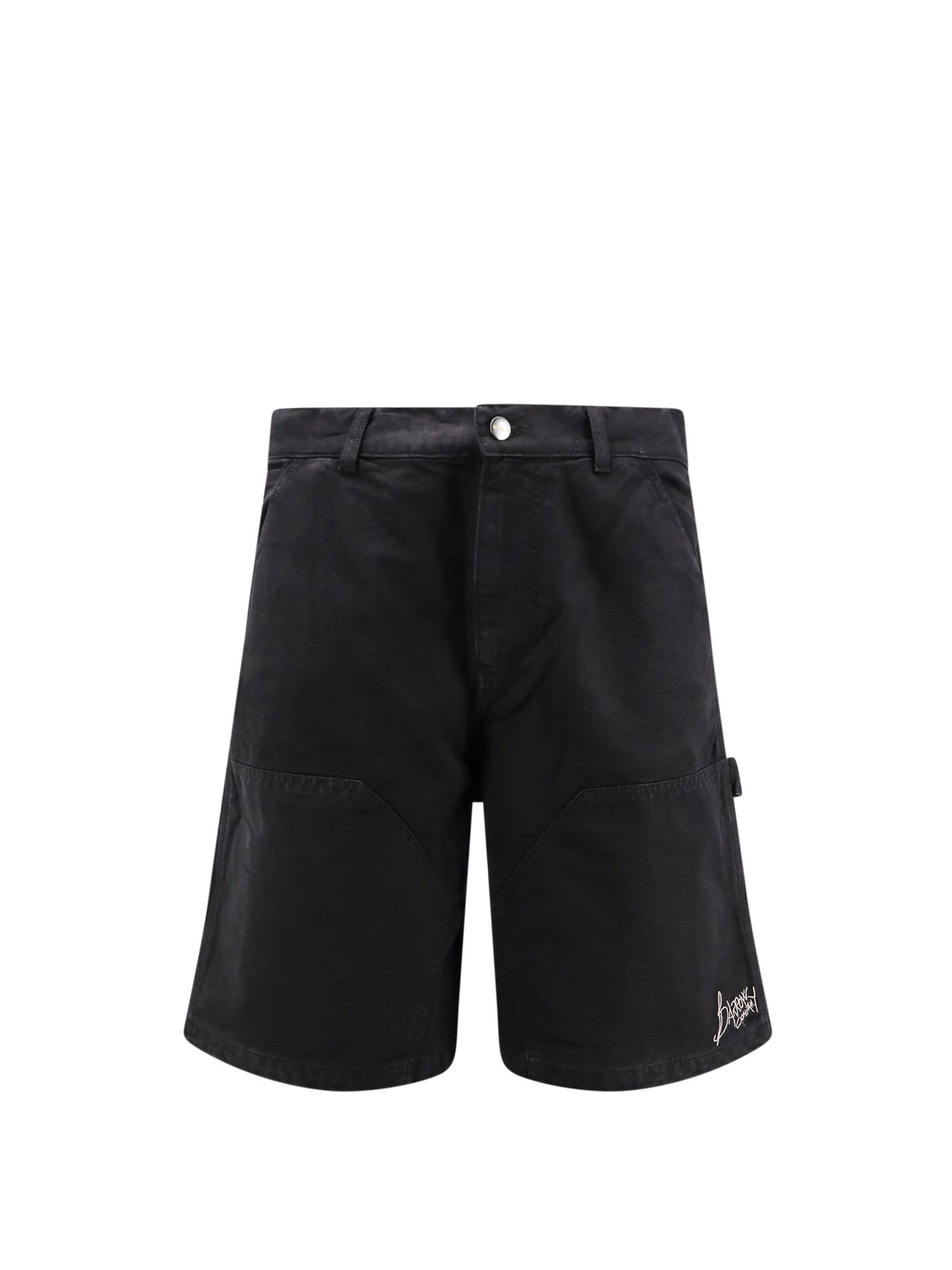 Shop Barrow Bermuda Shorts In Nero/black