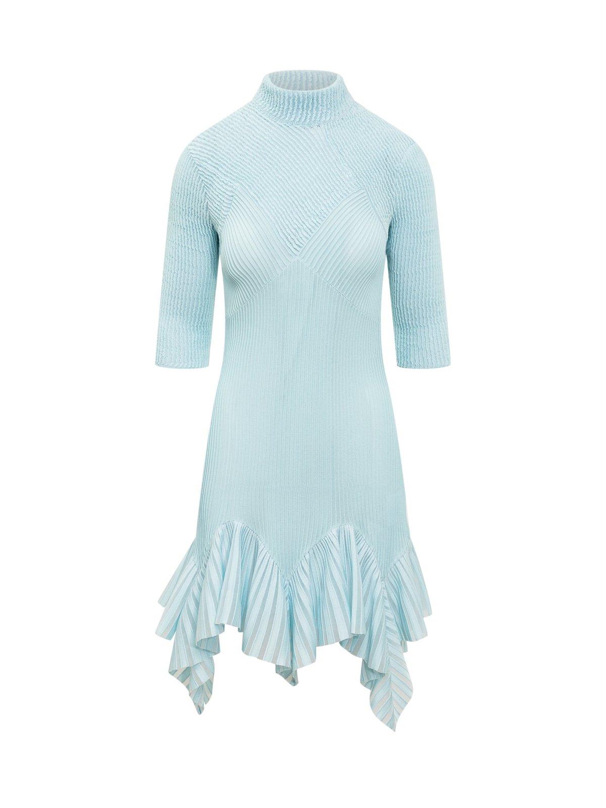 Givenchy High-neck Asymmetric Dress