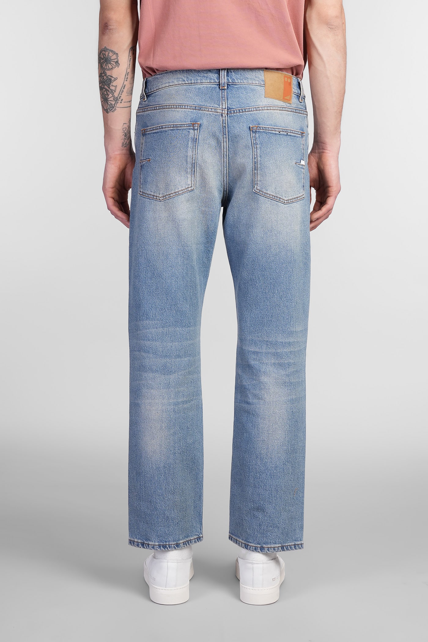 MAURO GRIFONI JEANS IN BLUE DENIM
