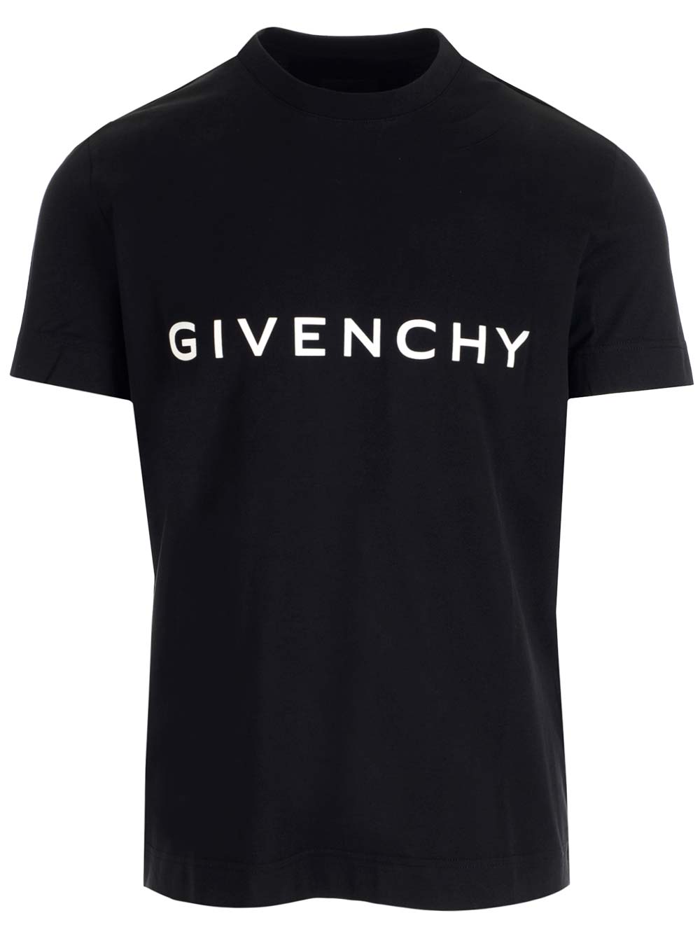 Givenchy Black Slim Fit T-shirt In White