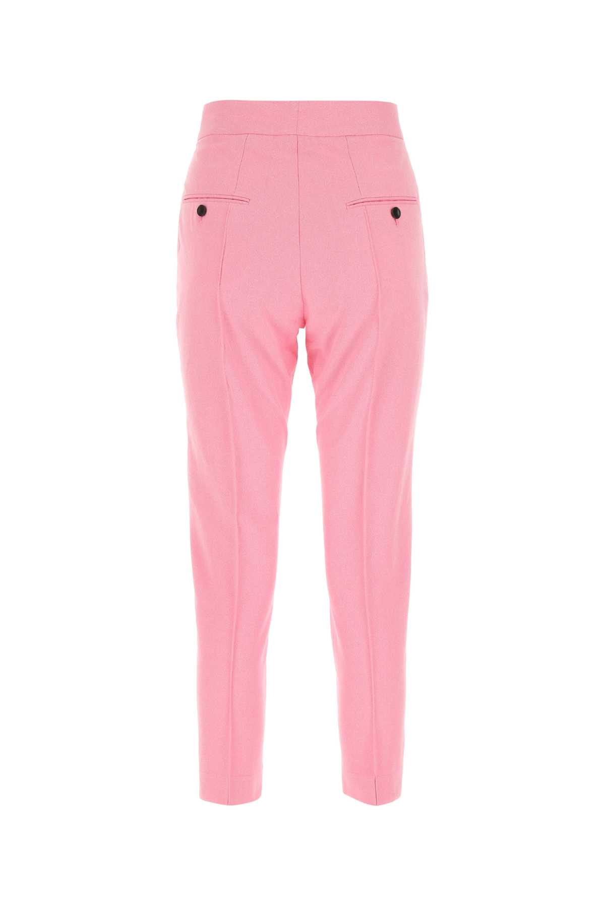 Isabel Marant Pink Viscose Blend Sioliran Trouser