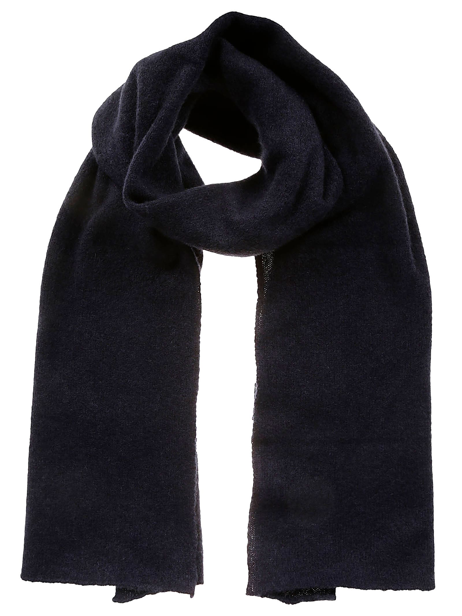 Shop Roberto Collina Scarf In Navy