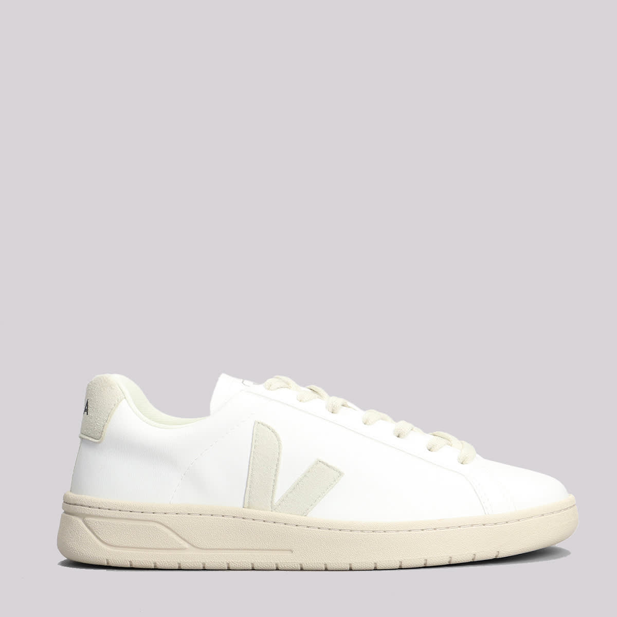Shop Veja White Leather Sneakers In White_natural