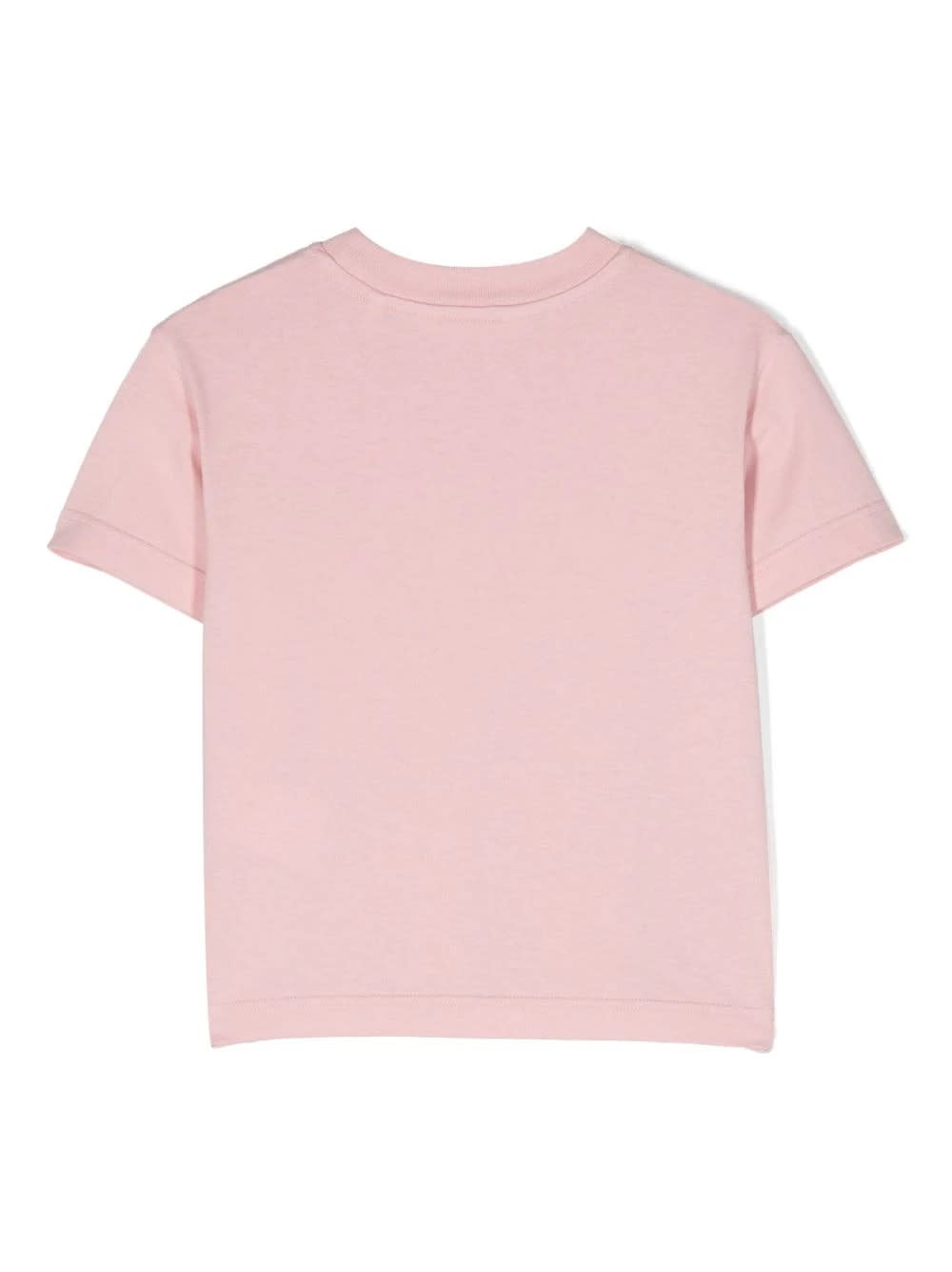 Shop Palm Angels Pink T-shirt With Logo