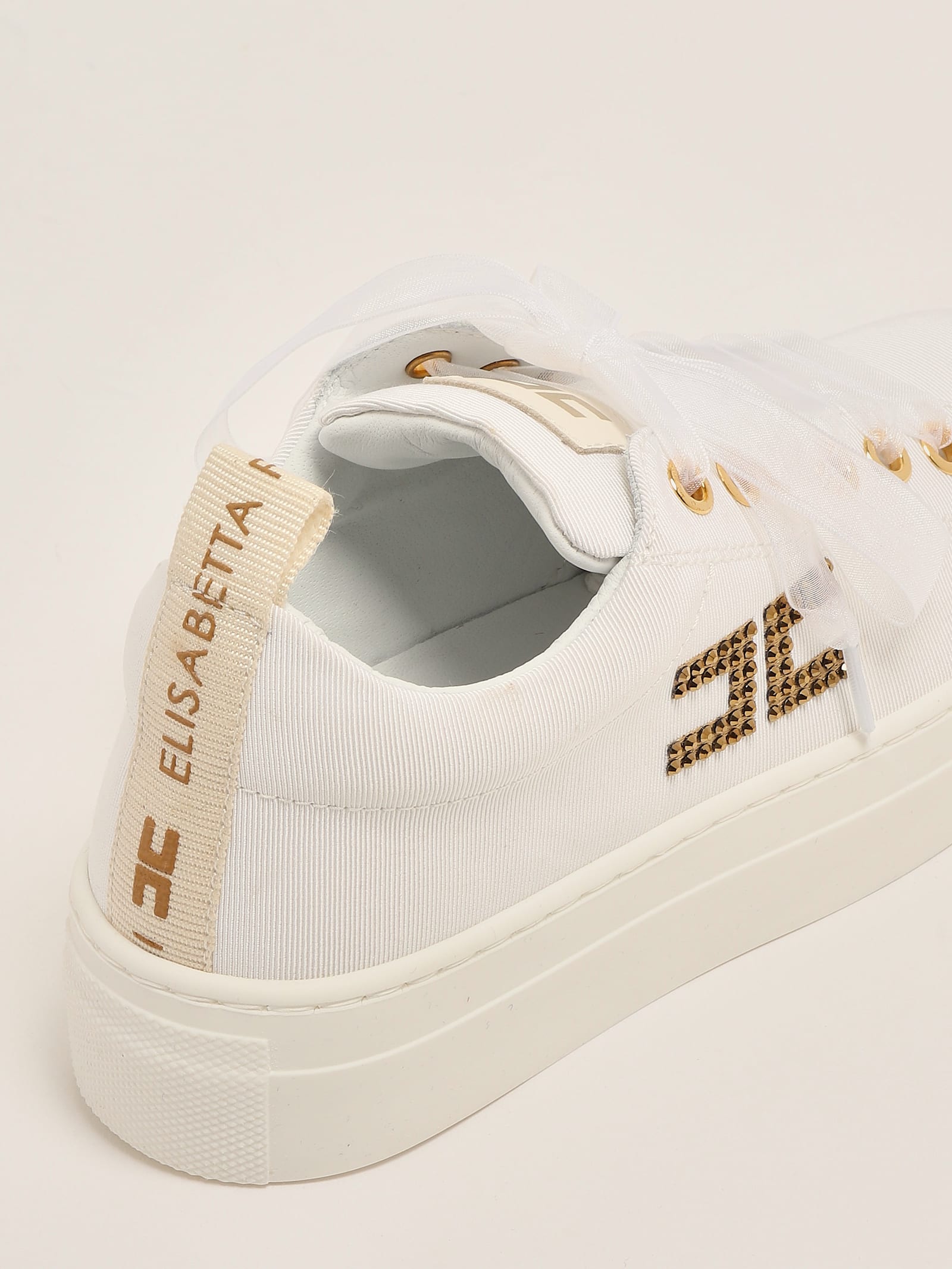 Elisabetta Franchi Sneakers Low Sneaker In Neutral