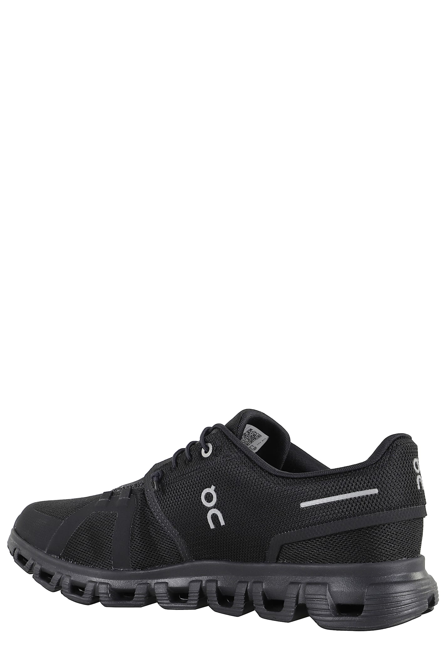 On Cloud 6 Logo Printed Sneakers In Black