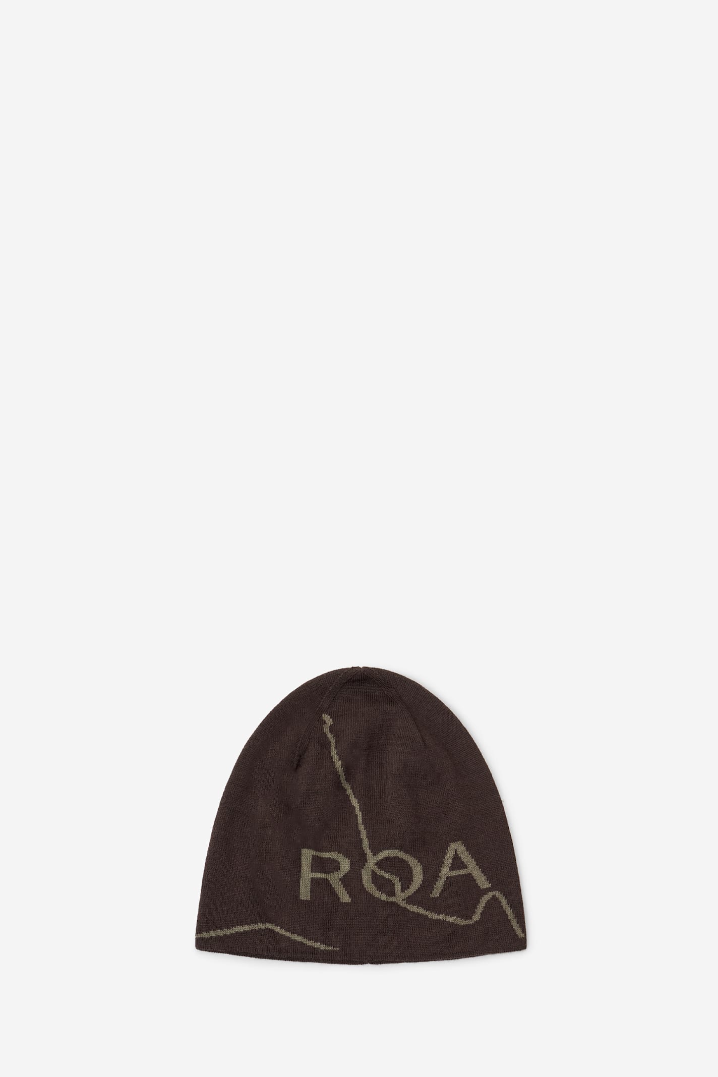 Roa Logo Hats In Brown