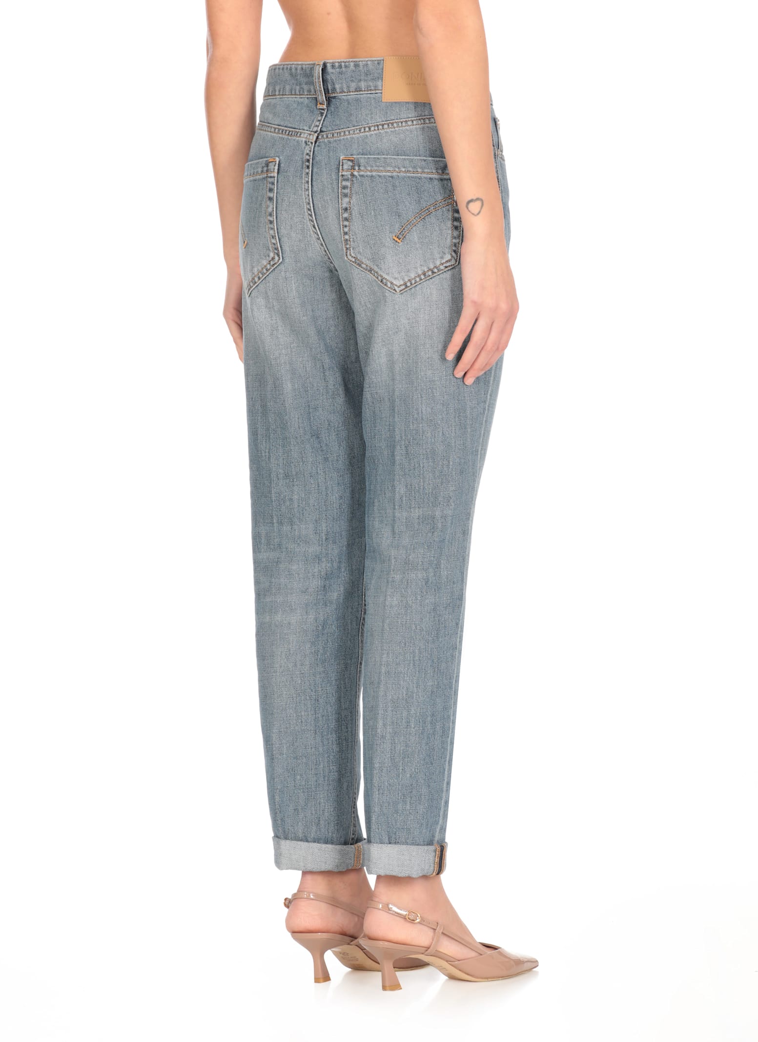 Dondup Koons Gioiello Jeans In Blue
