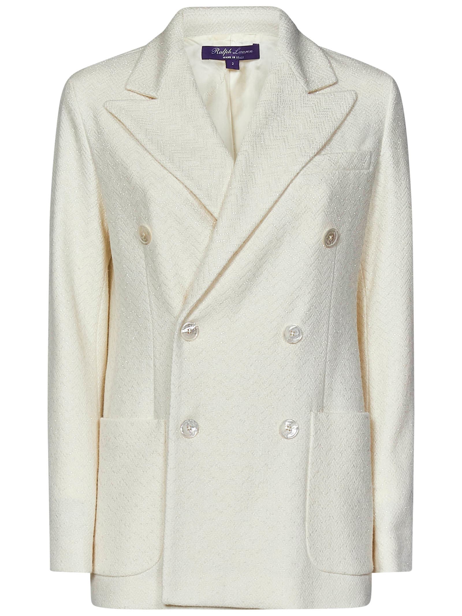 Shop Ralph Lauren Blazer In Beige