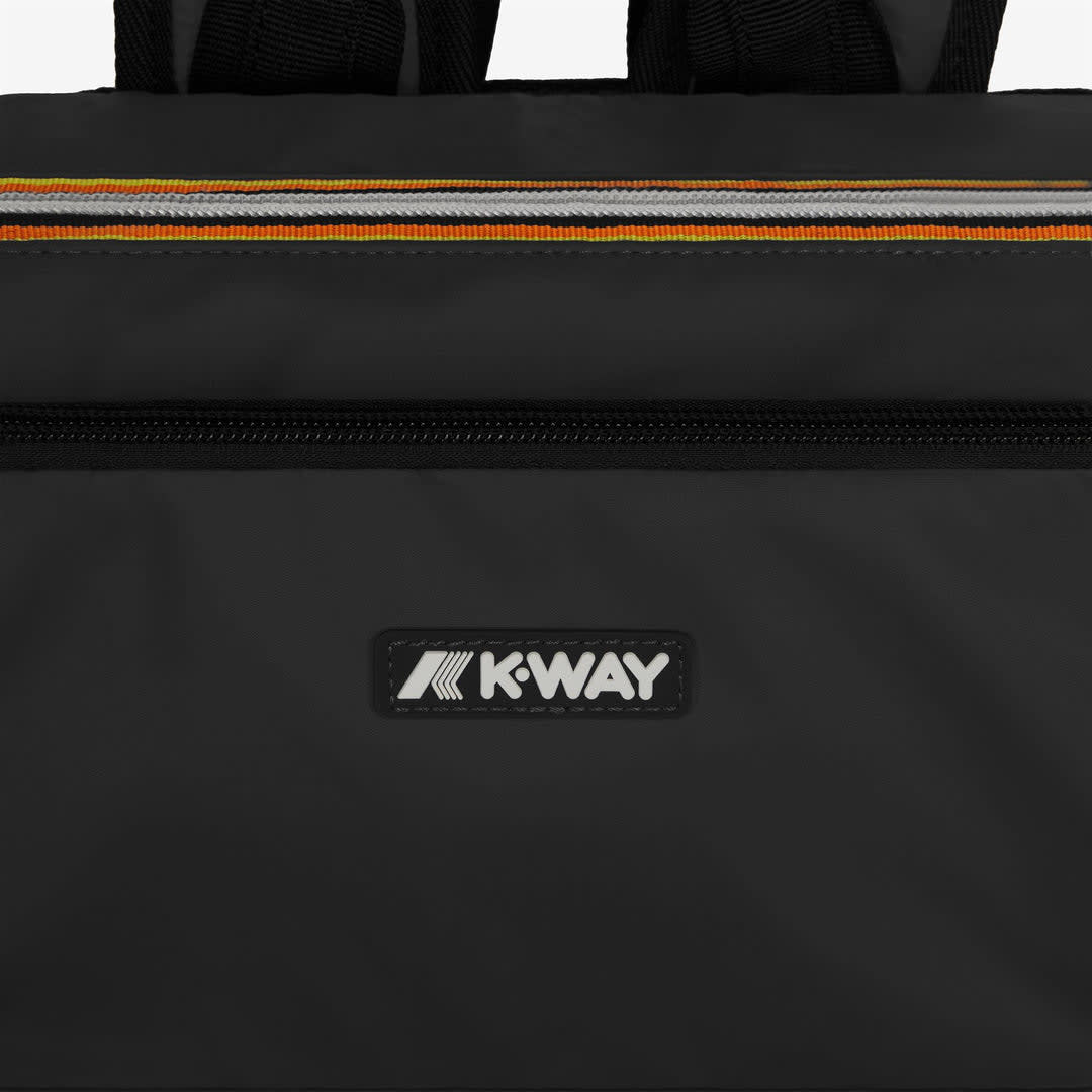 Shop K-way Gizy In Usy Black Pure