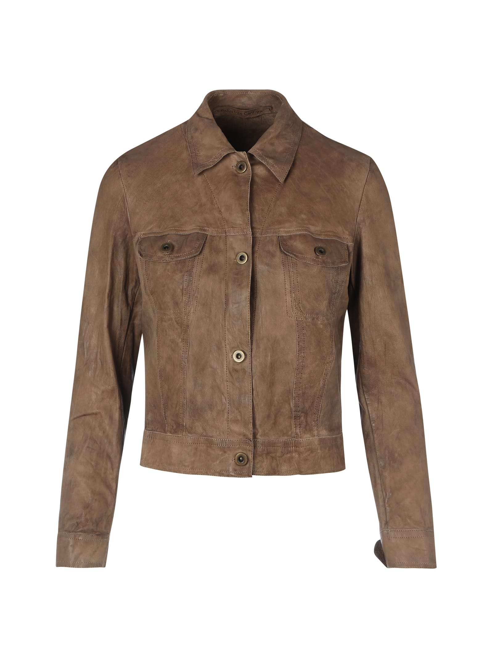 Salvatore Santoro Levis Leather Jacket