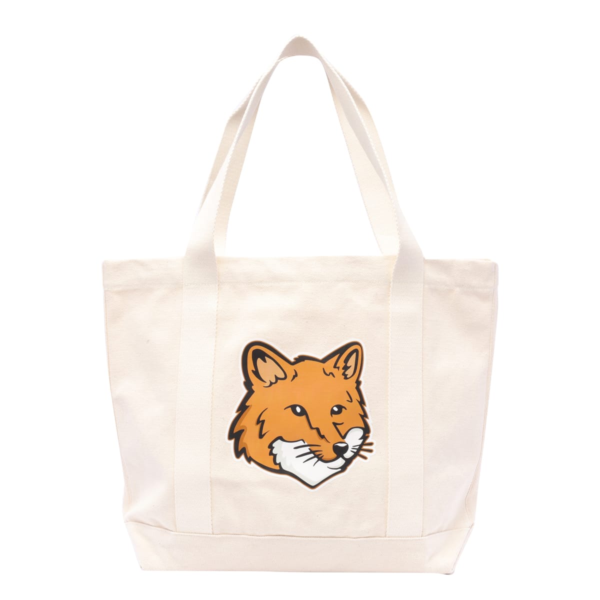 Maison Kitsuné Fox Head Tote Bag