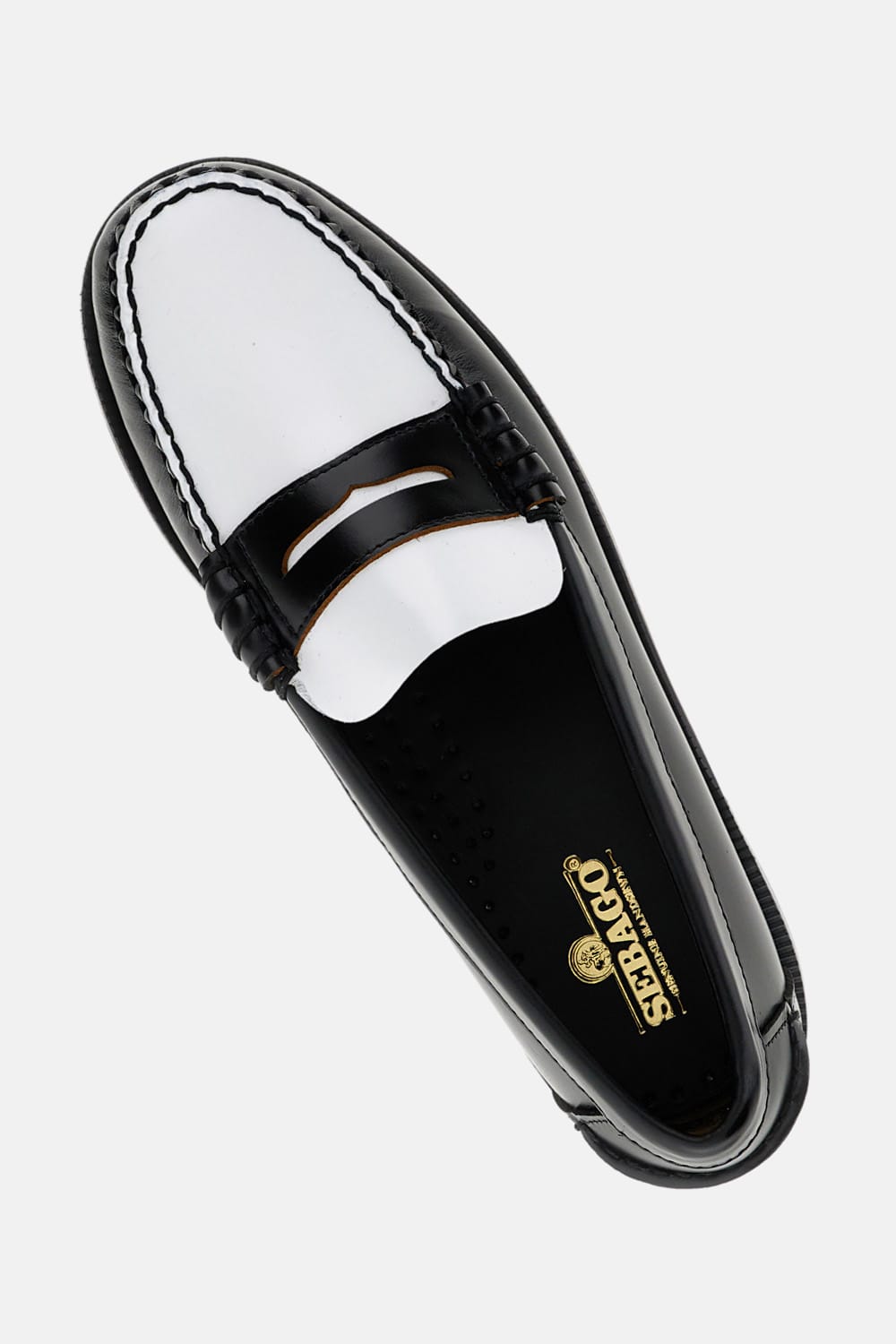 Sebago Classic Dan Smooth Leather Loafers In Black