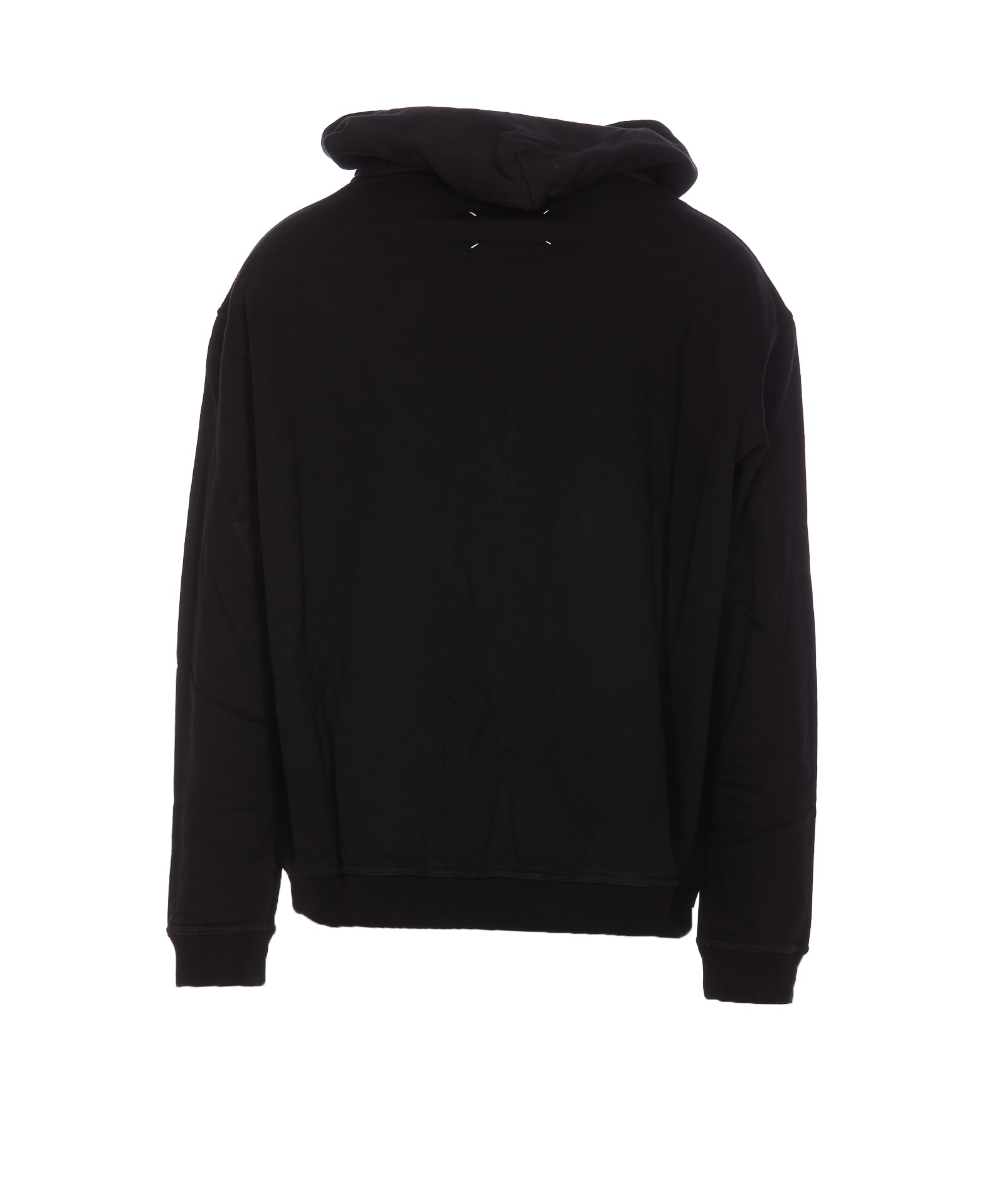 Shop Maison Margiela Logo Hoodie