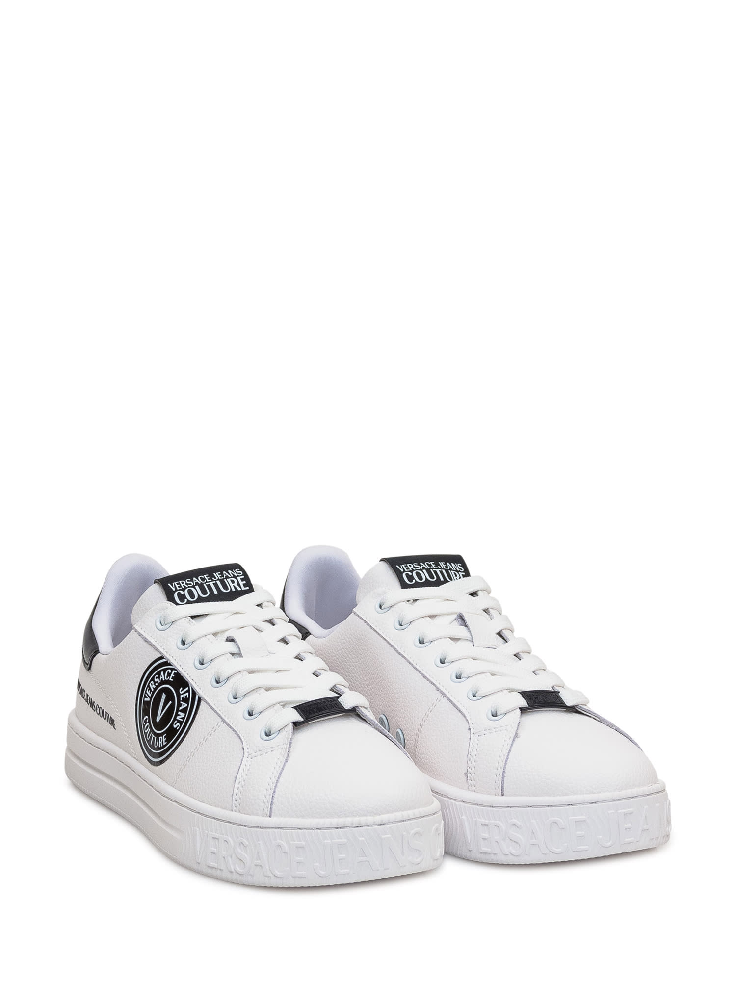 VERSACE JEANS COUTURE COURT 88 V-EMBLEM SNEAKER 