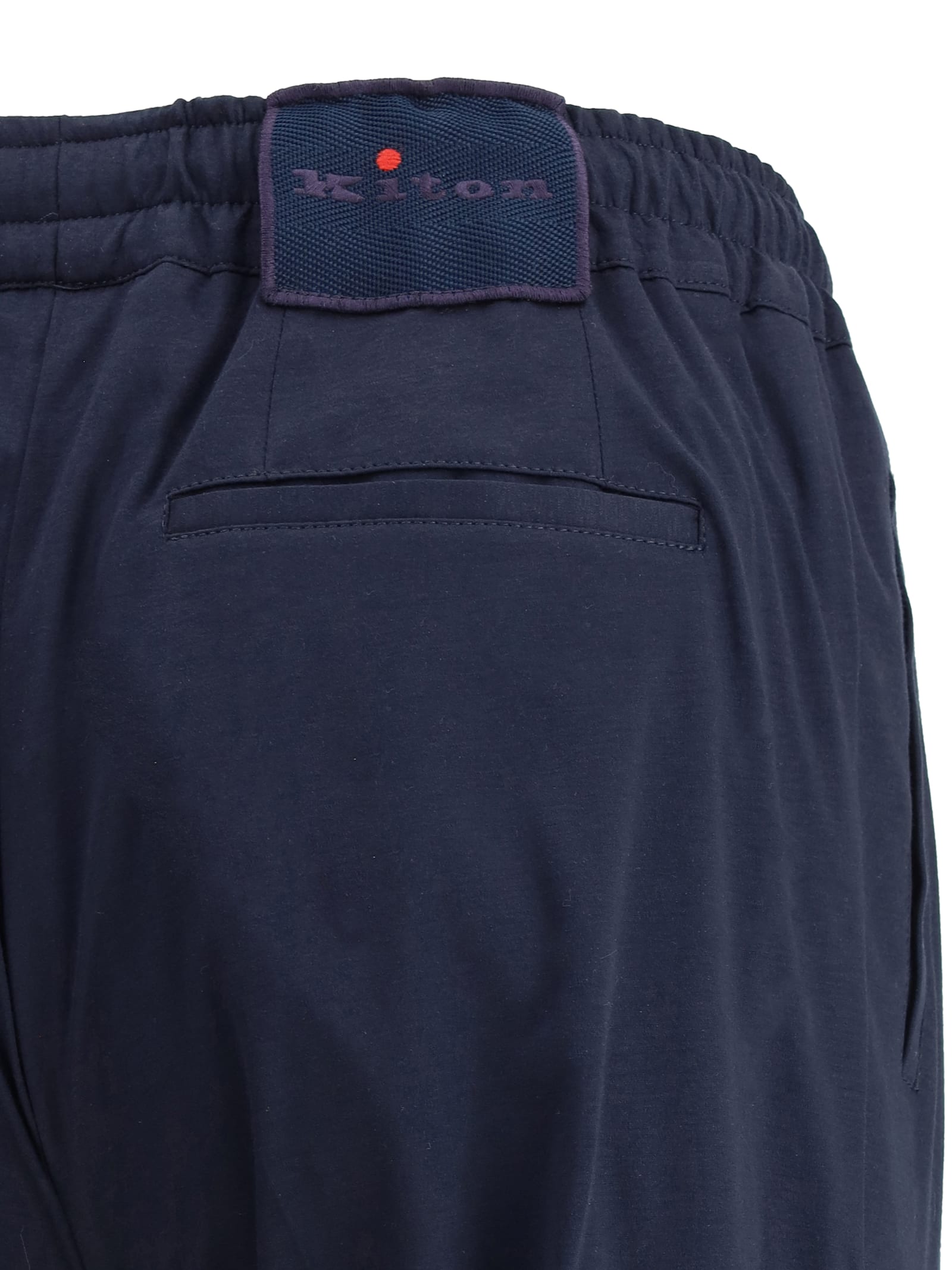 Shop Kiton Cotton Pants