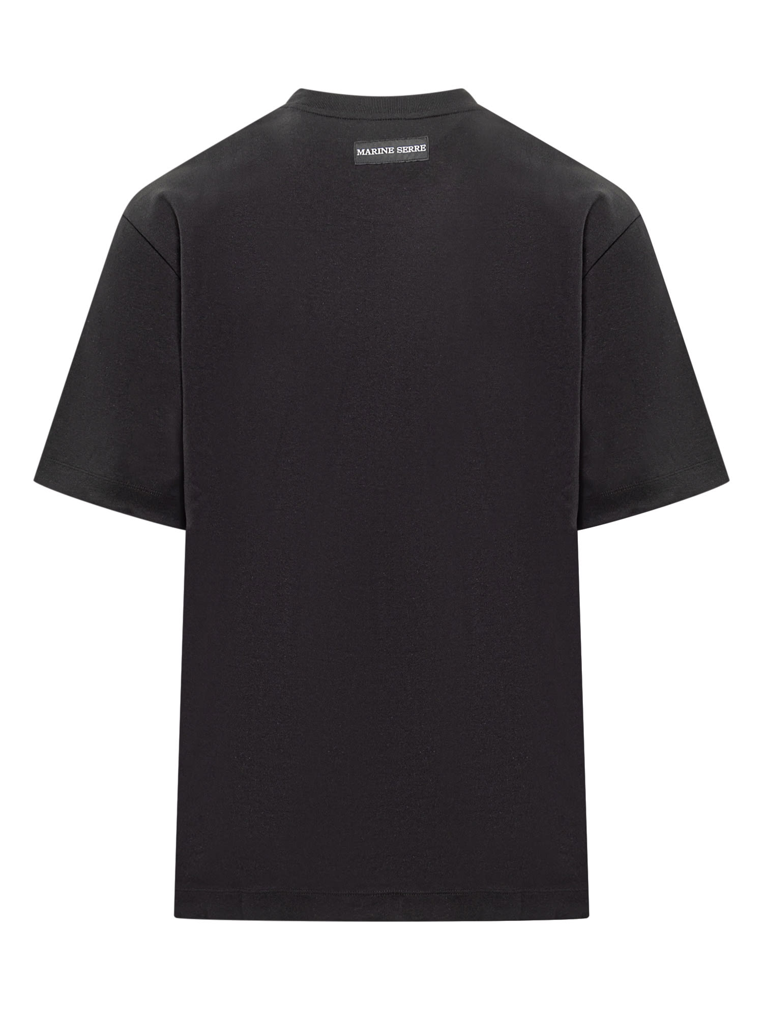 Shop Marine Serre T-shirt In Black