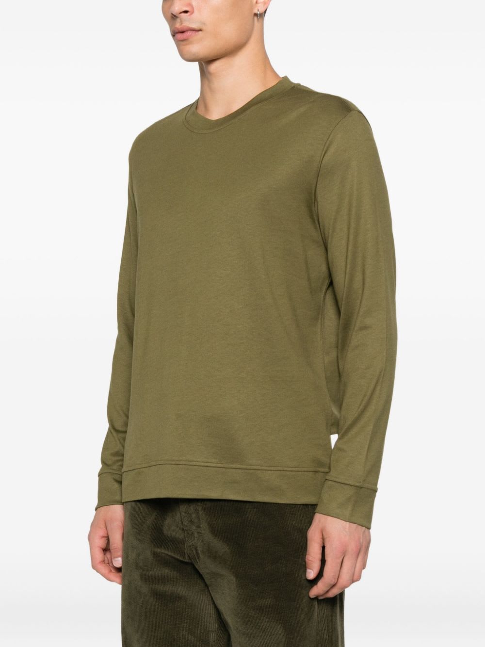 Paolo Pecora Long-sleeve T-shirt In Green
