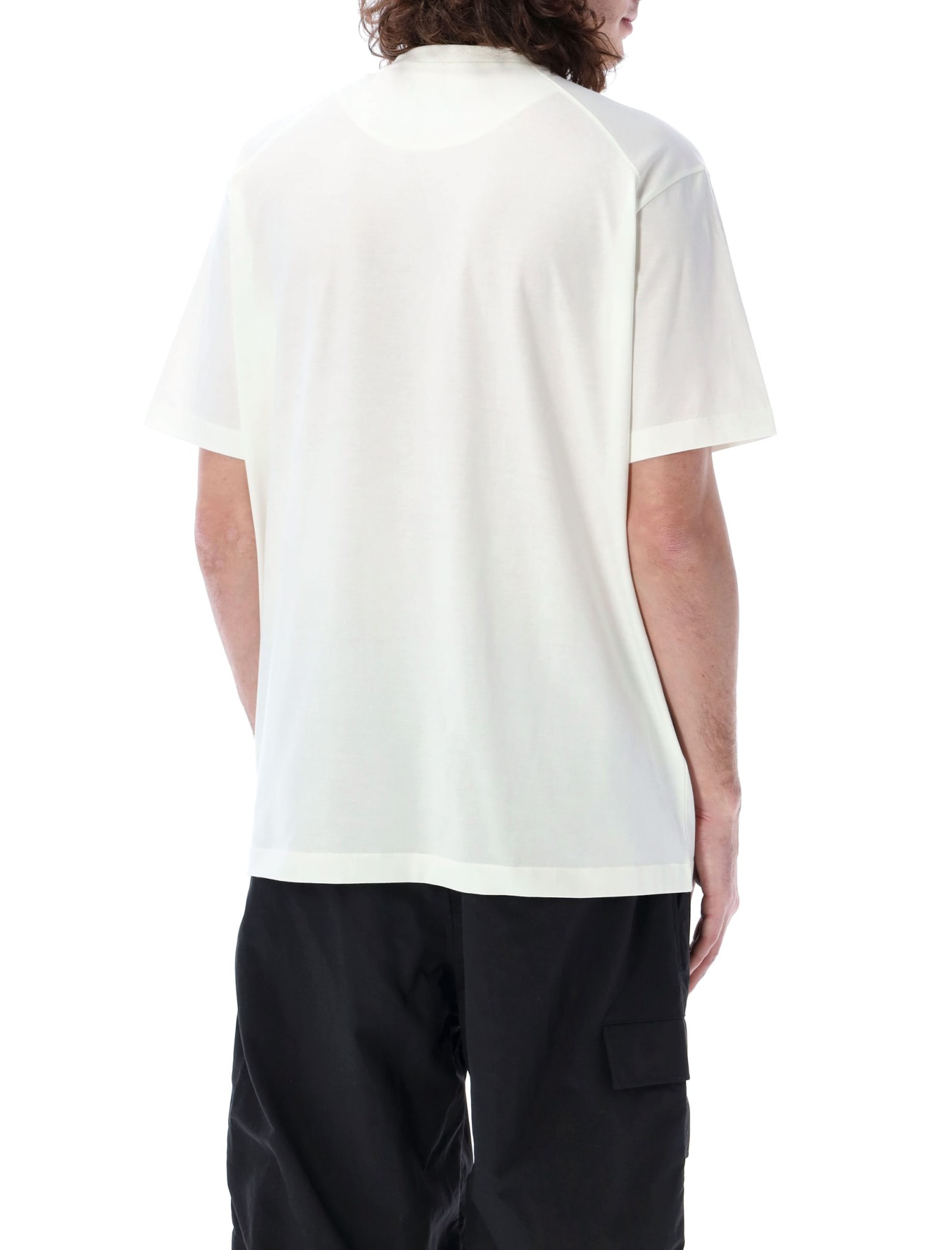 Shop Y-3 Relaxed S/s Tee In White