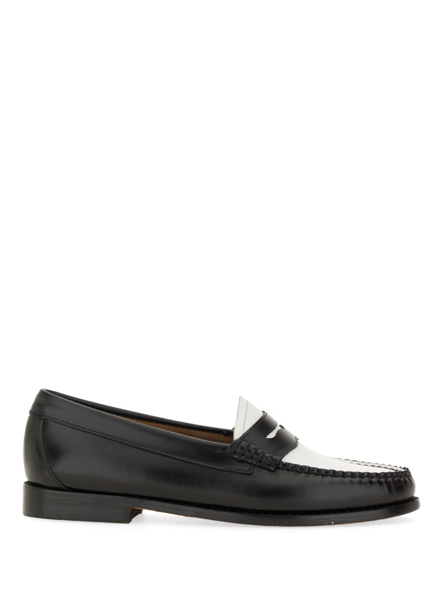G.h.bass & Co. Moccasin Weejuns Penny In Black
