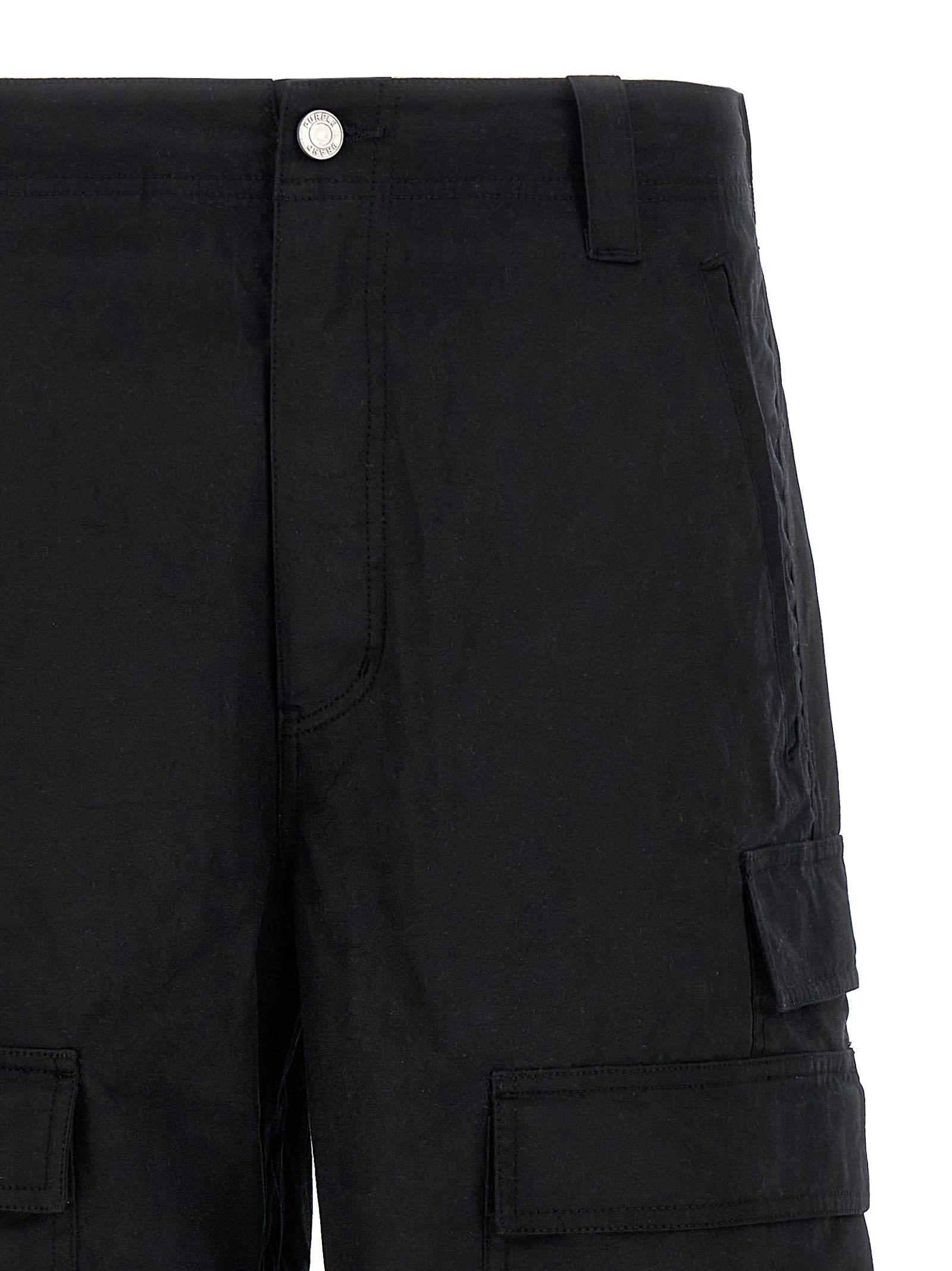 Purple Brand Wide-leg Cargo Pants In Black