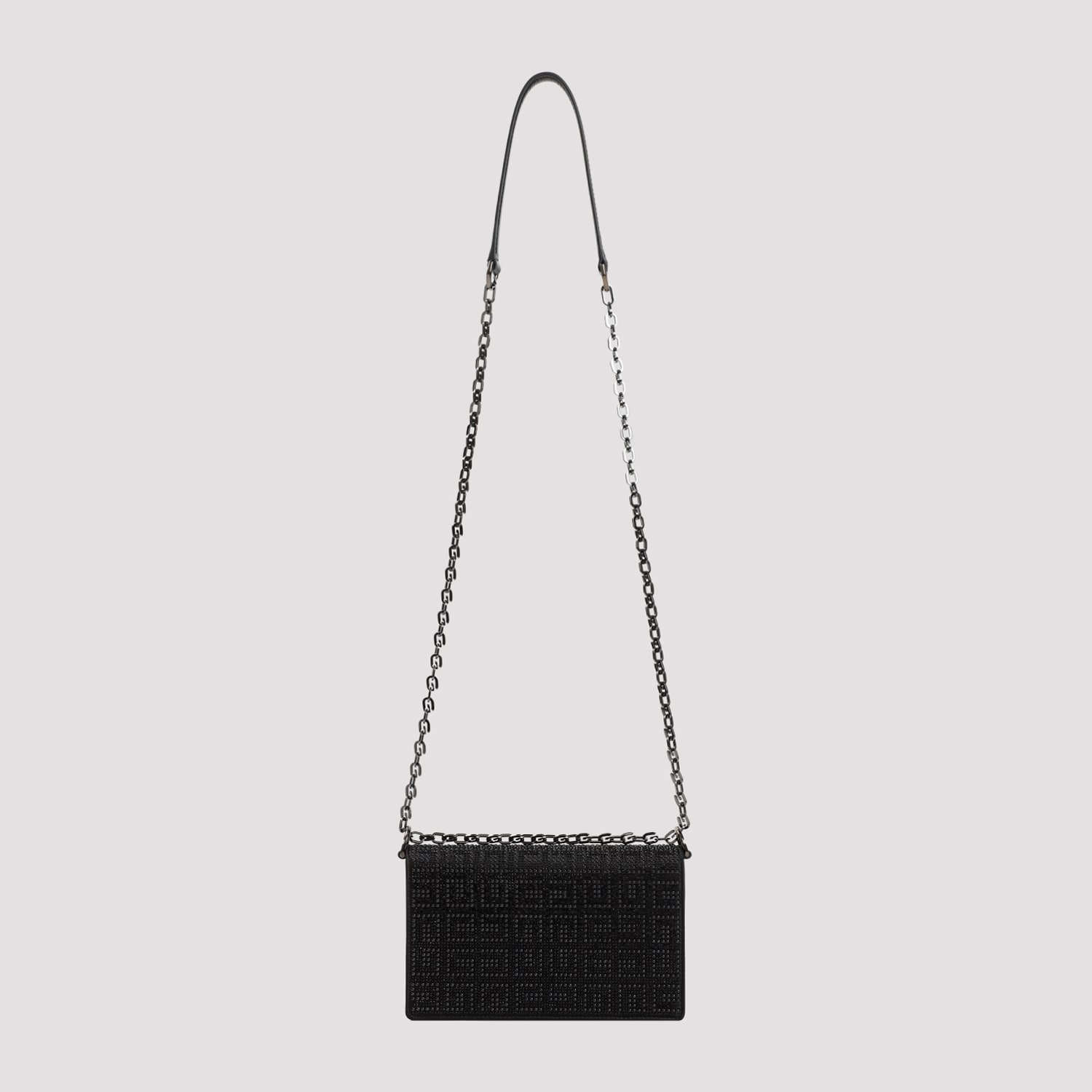 Shop Givenchy 4g Small Chain Bag In Black