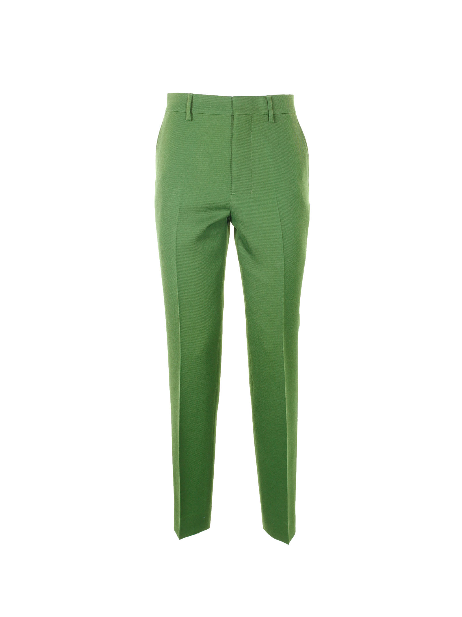 Ami Alexandre Mattiussi Hose Mit Weitem Bein In Evergreen