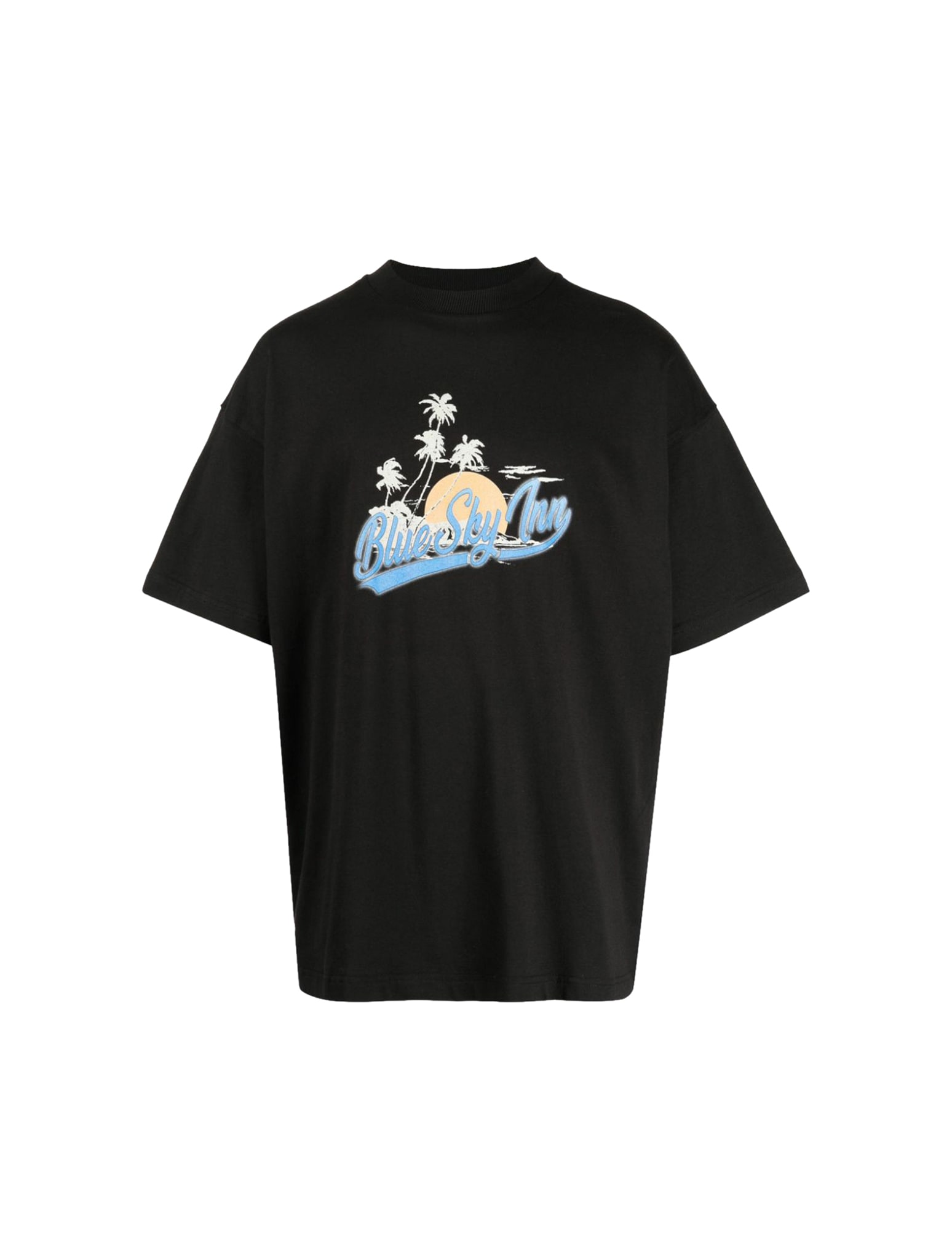 Blue Sky Inn Island Logo Tee In Blk Black