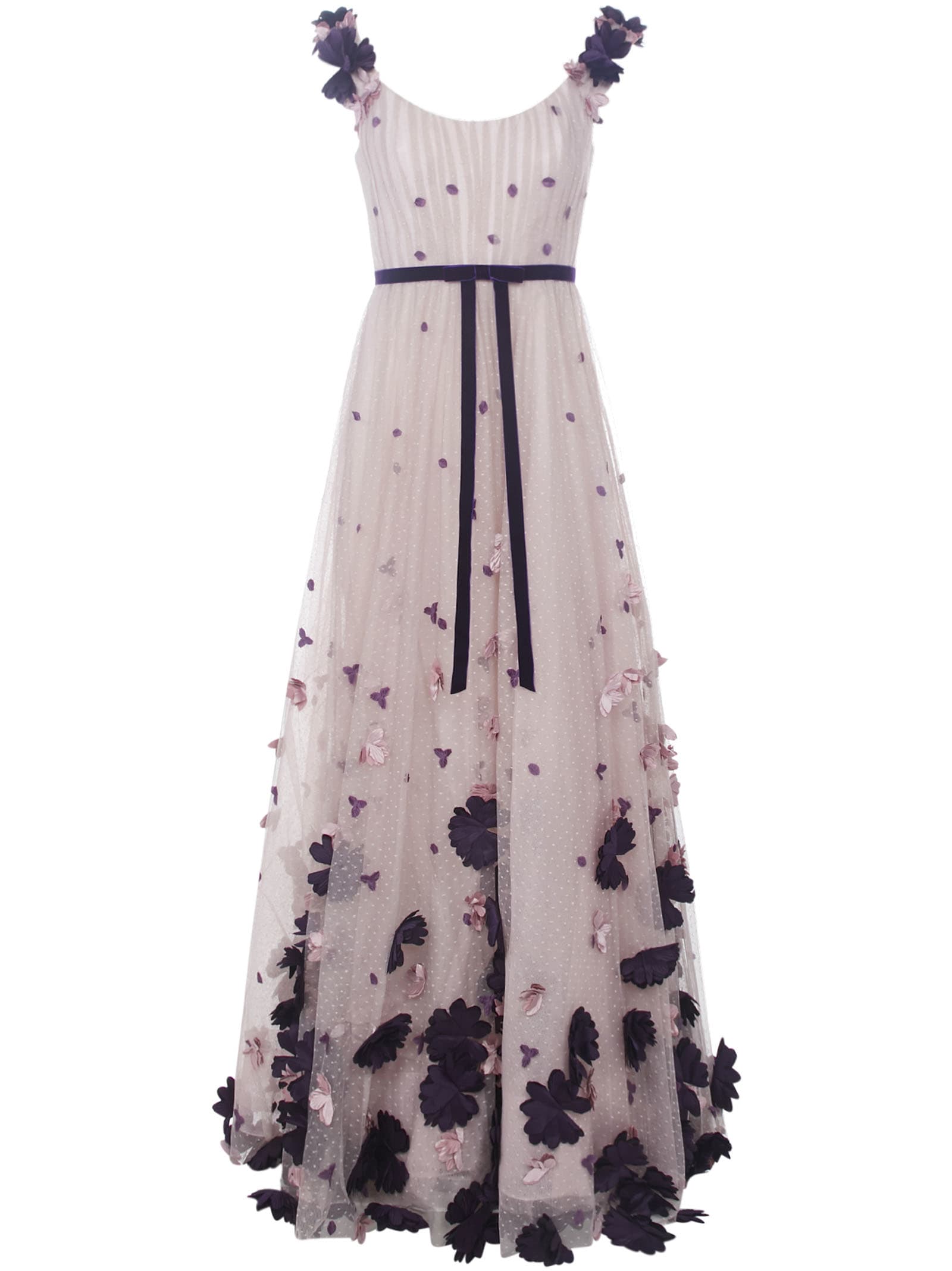 Marchesa Dress In Lilac