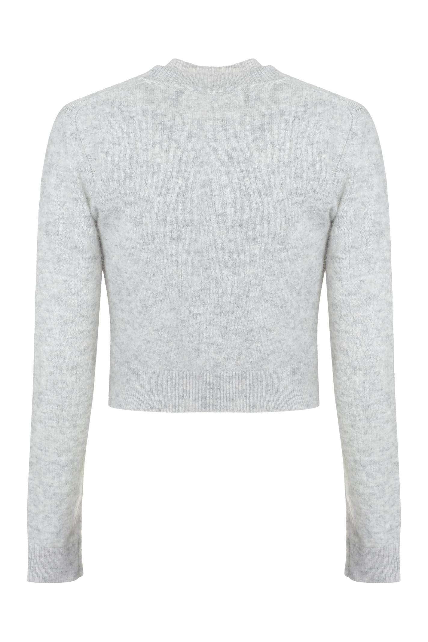 Isabel Marant Étoile Isabel Marant Etoile Amenita Wool-blend Cardigan In Grey
