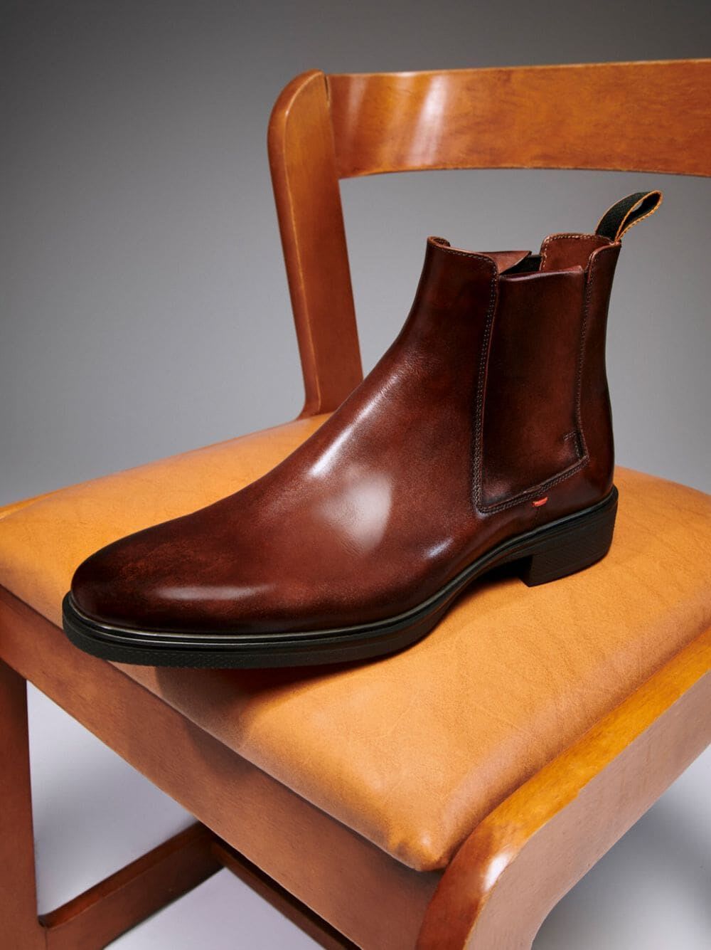 Shop Santoni Easy Boots In Dark Brown