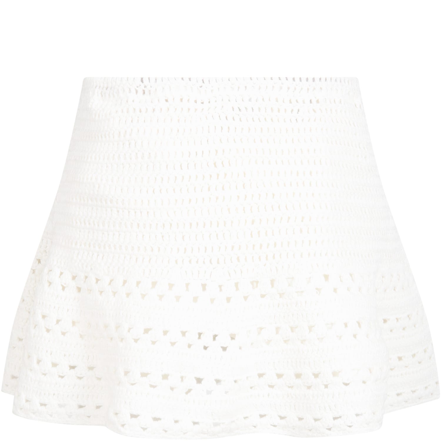 Bonpoint White Skirt For Girl