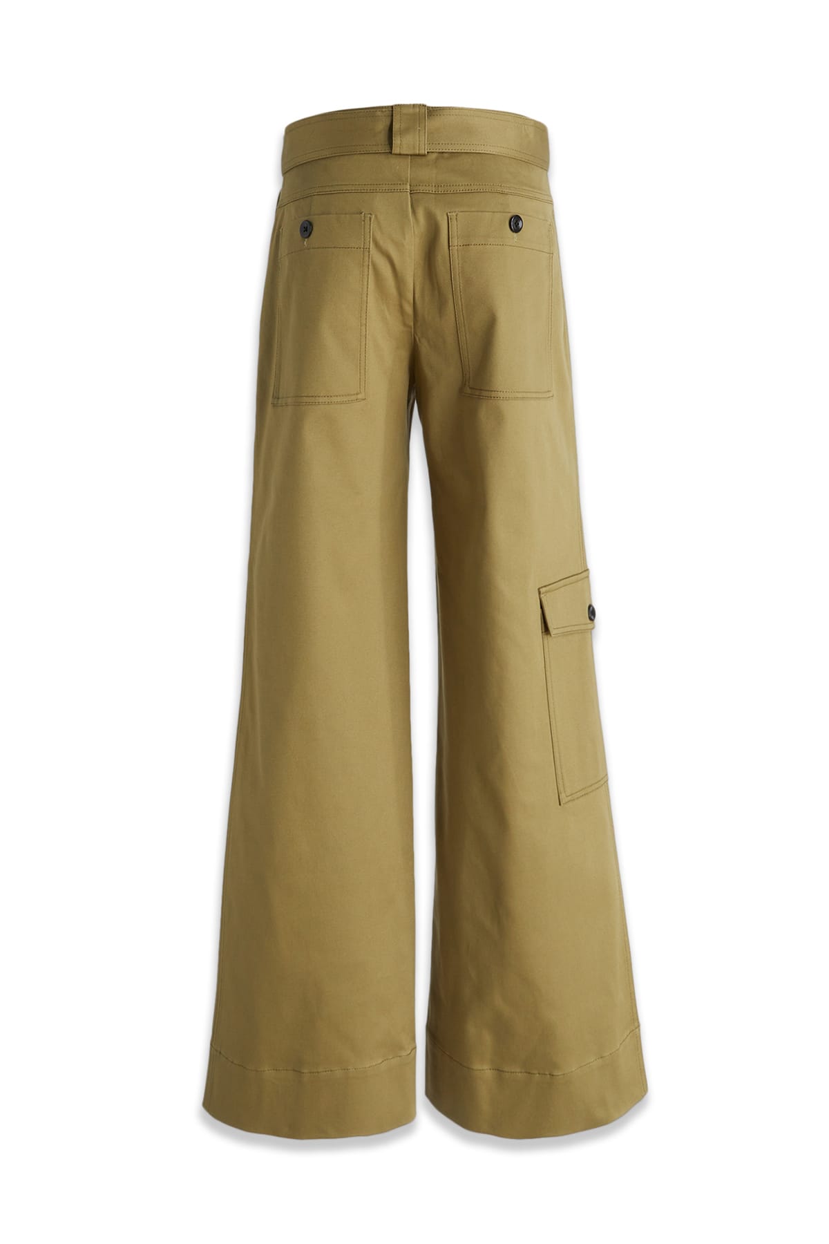 Proenza Schouler Cotton Cargo Pants In 308