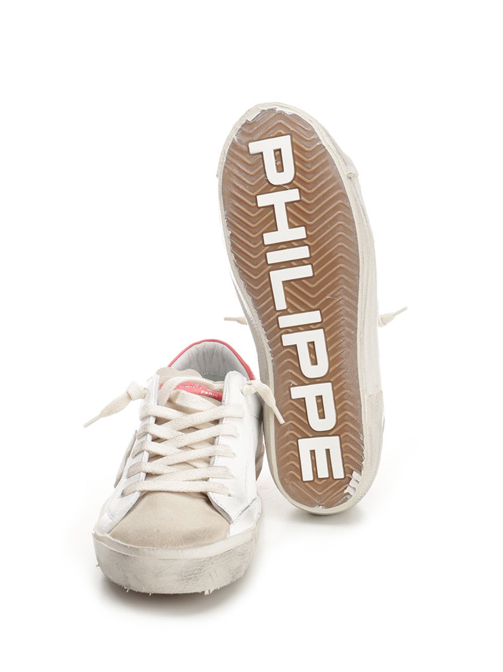 Shop Philippe Model Prsx Sneakers In White