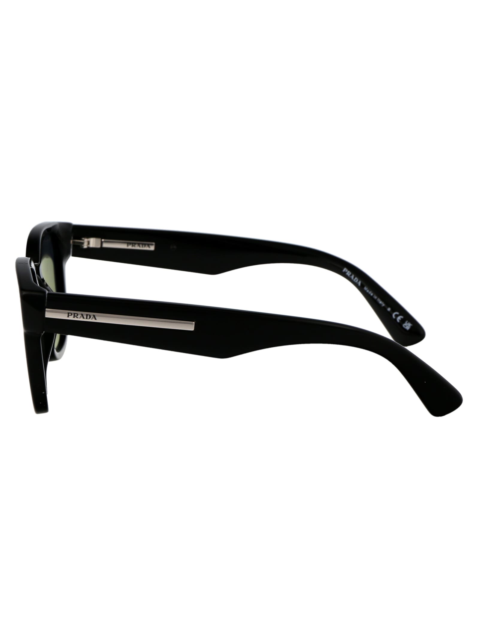 Prada 0pr A04s Sunglasses In Black