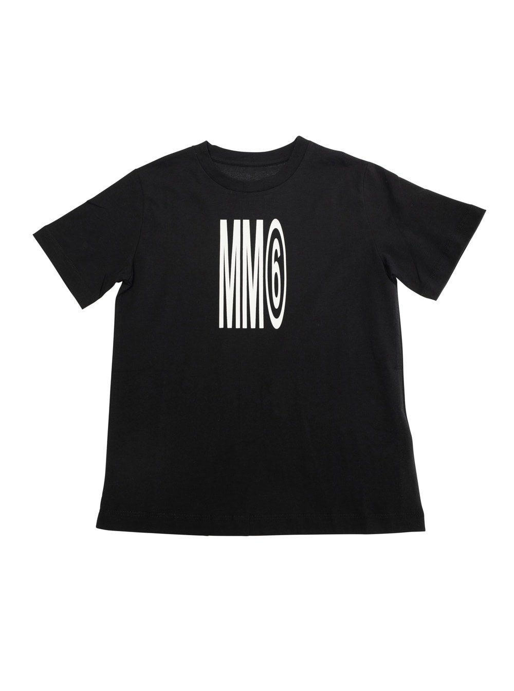 Mm6 Maison Margiela Multicolor Set Of Three T-shirts With Logo Print On The Front In Cotton Boy In Multicolor