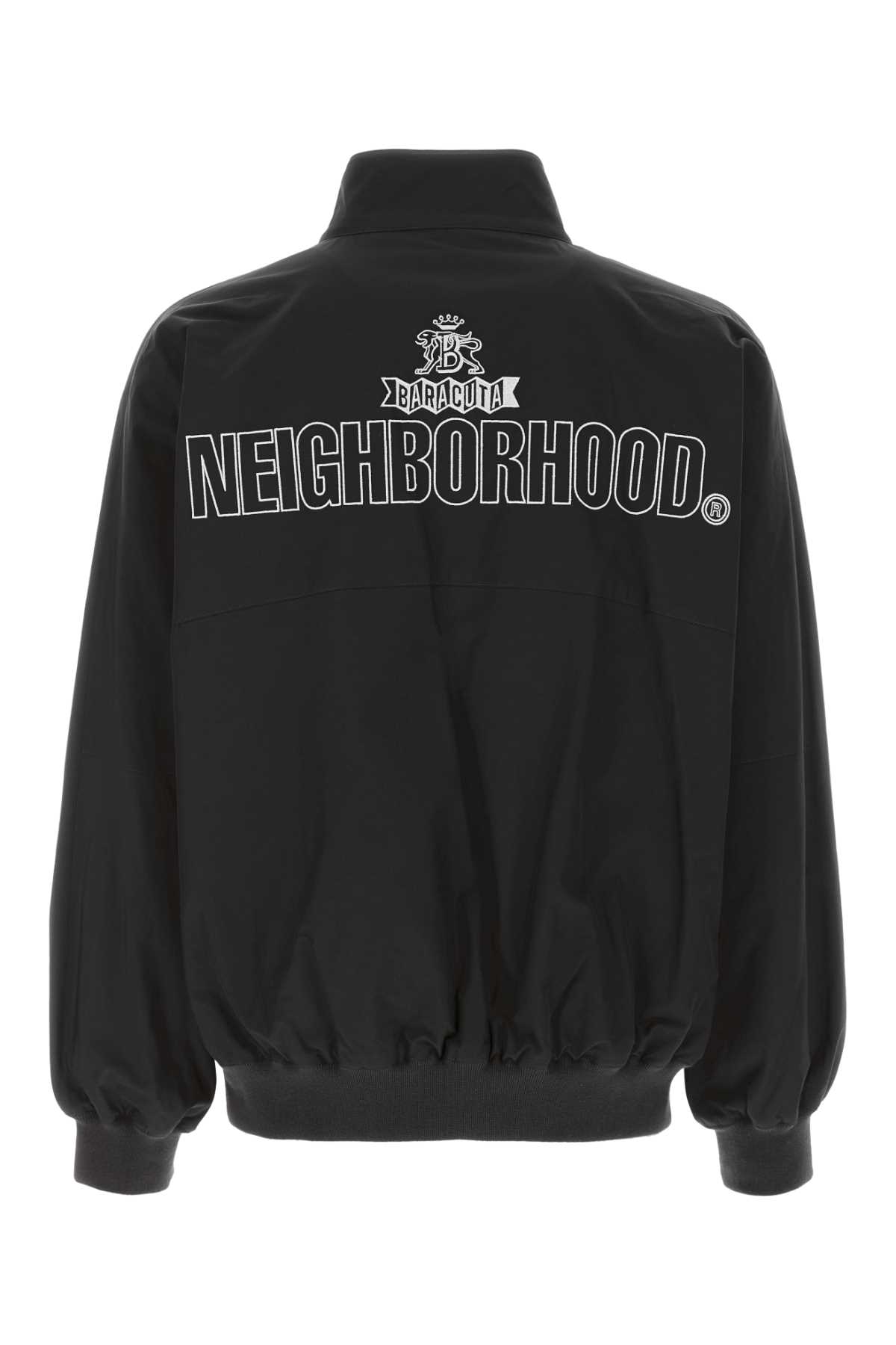 Shop Baracuta Black Polyester Blend Jacket