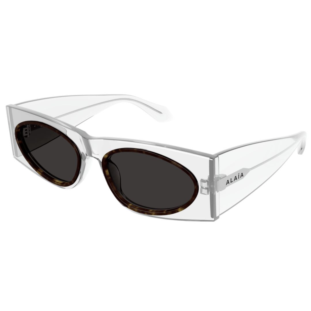Alaïa Aa0085s001 Crystal Crystal Grey In White
