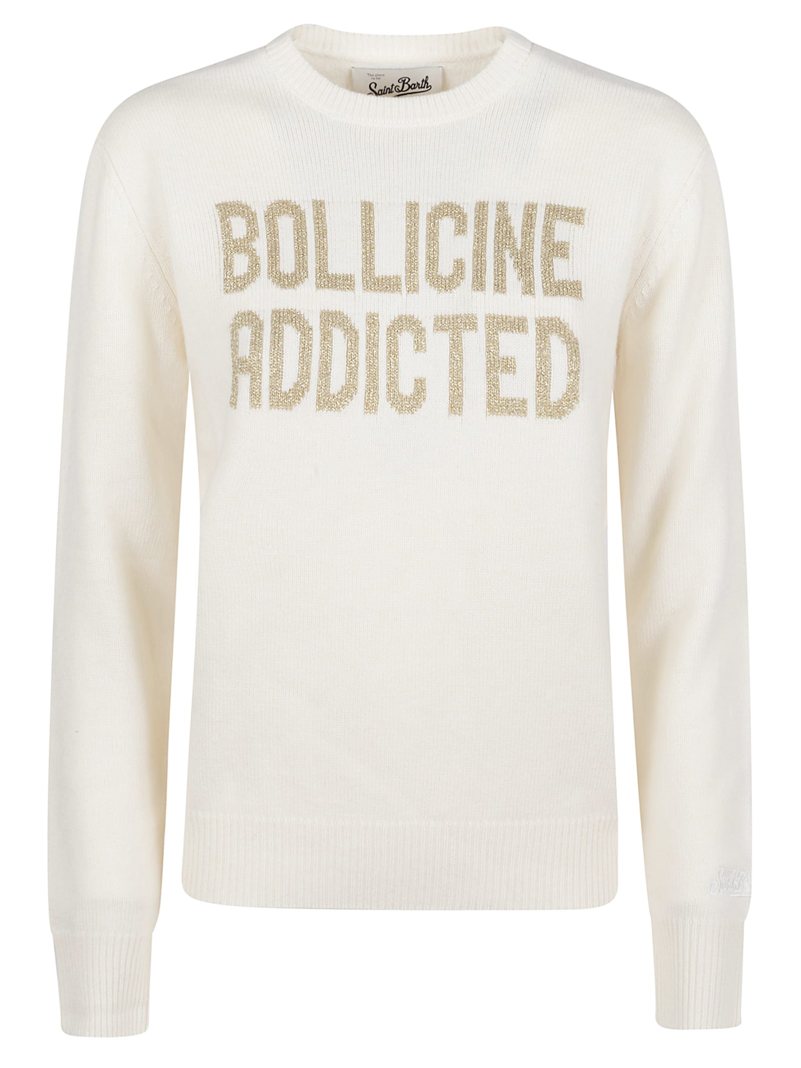 Mc2 Saint Barth New Queen T-shirt In White