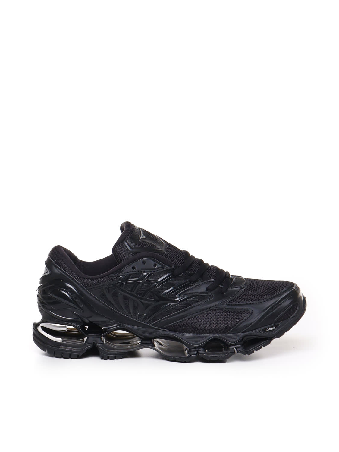 Shop Mizuno Wve Prophecy Ls Sneakers In Black