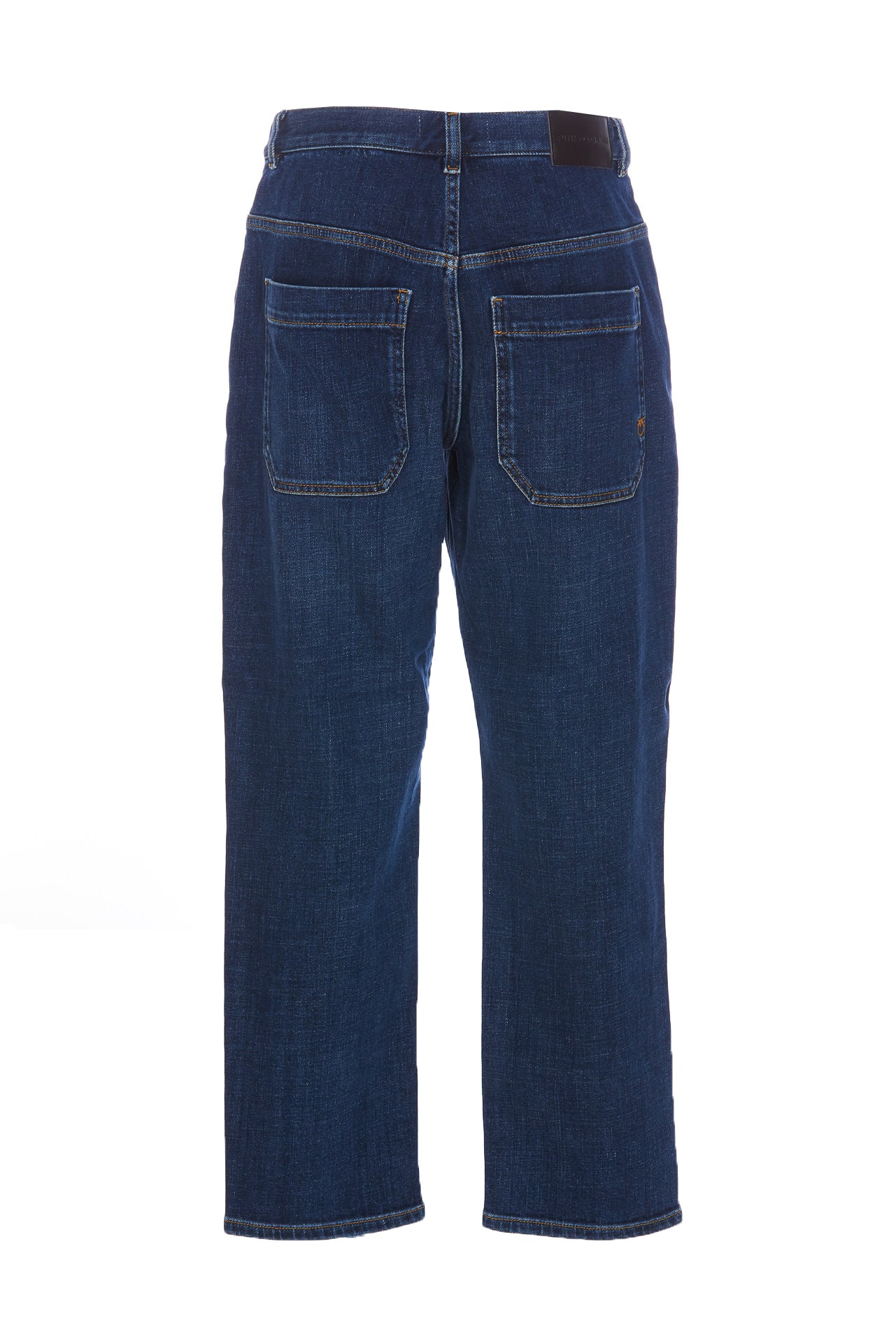 Shop Pinko Cloe Denim Jeans In Blue