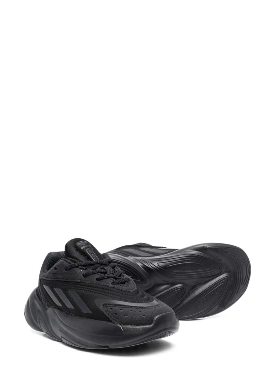 Adidas Originals Kids Black Ozelia Big Kids Sneakers In Black