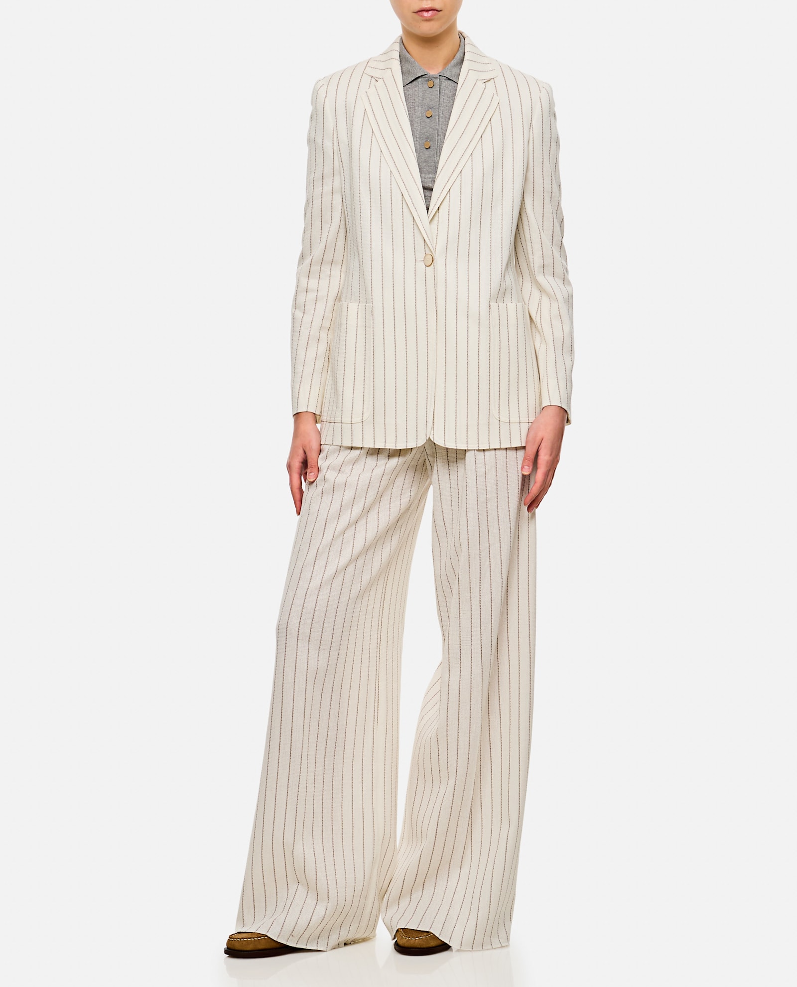 Shop Max Mara Jady Jacket In White