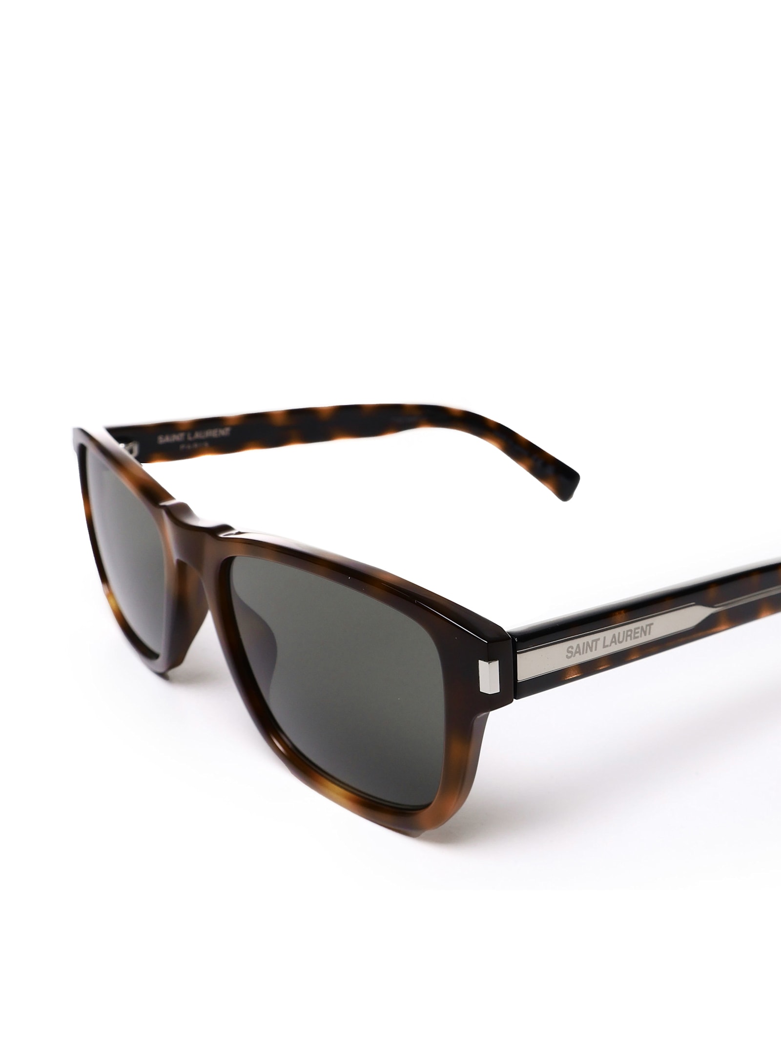 Saint Laurent Sl 710 Sunglasses In Brown, Grey