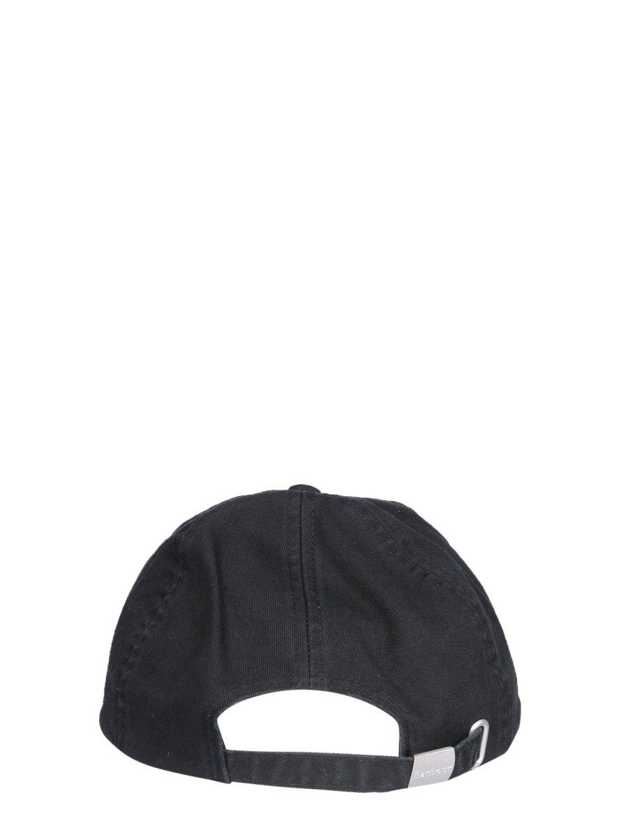 Shop Barbour Logo Embroidered Baseball Cap In Black