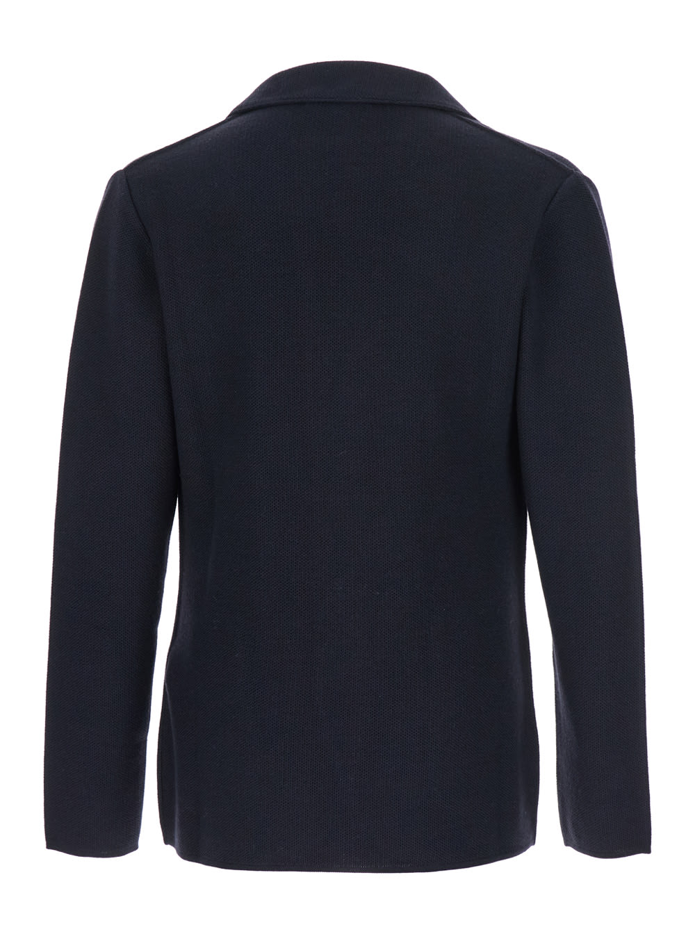 Lardini Blue Jacket With Classic Lapels And Button Fastening In Cotton Man In Blue