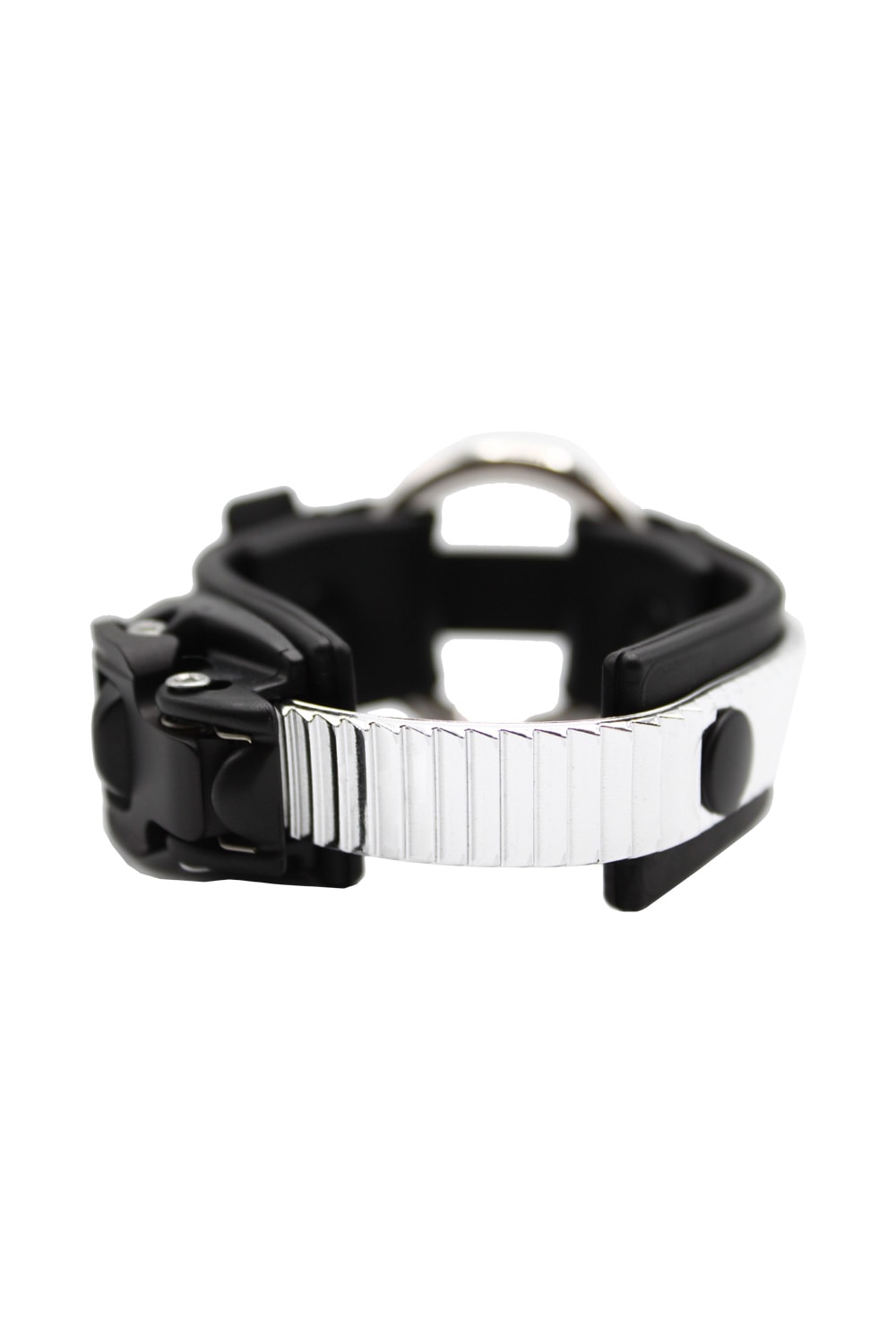 Shop Innerraum B01 1ring Bracelet In Silver Black